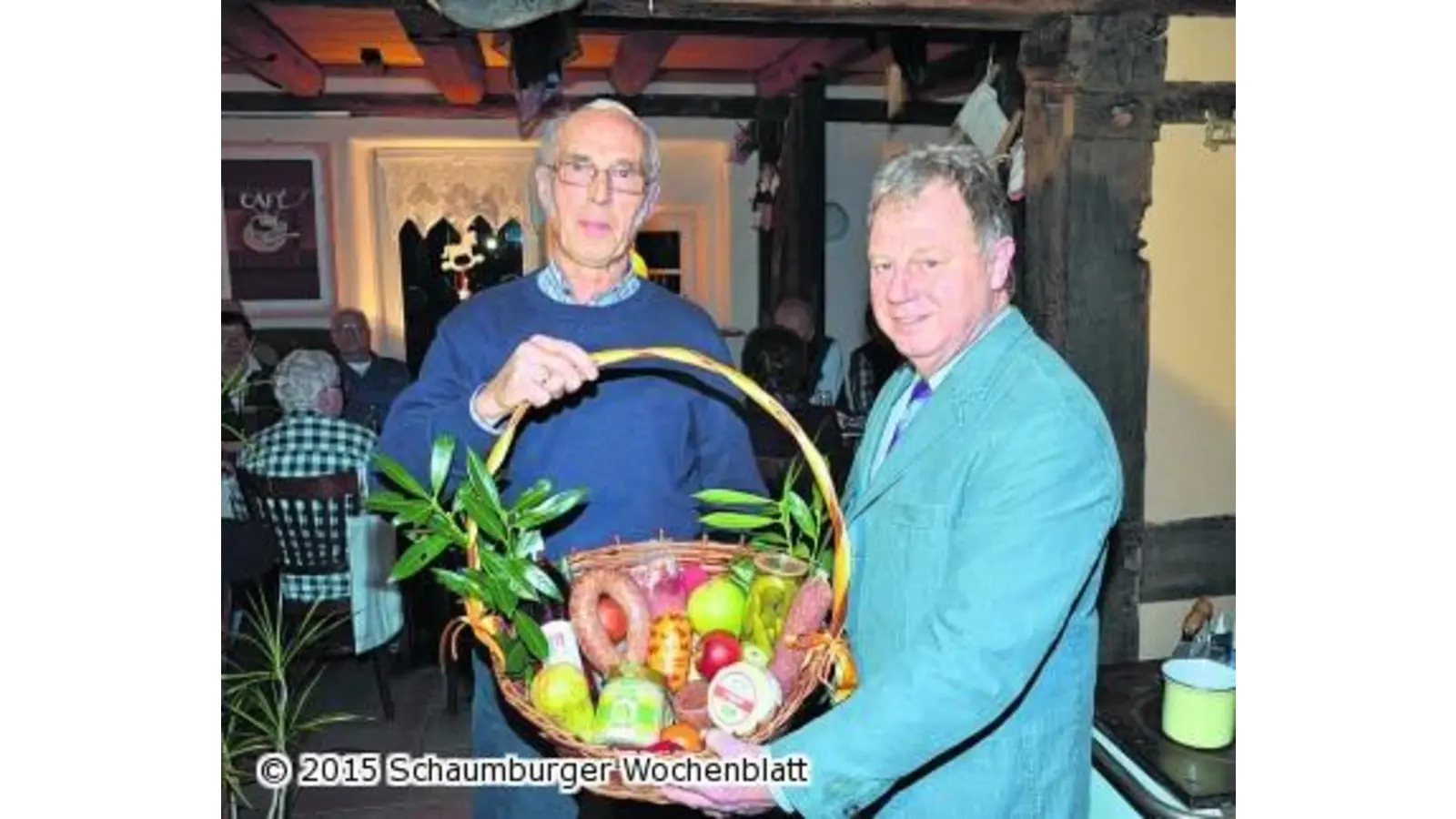 Willi Amelung feierlich aus dem Vorstand verabschiedet (Foto: bt)