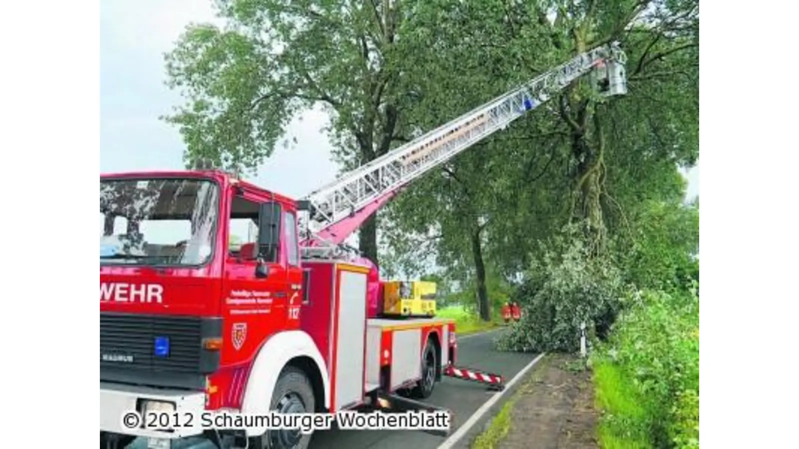 Feuerwehren kämpfen gegen die Regenmassen (Foto: red)