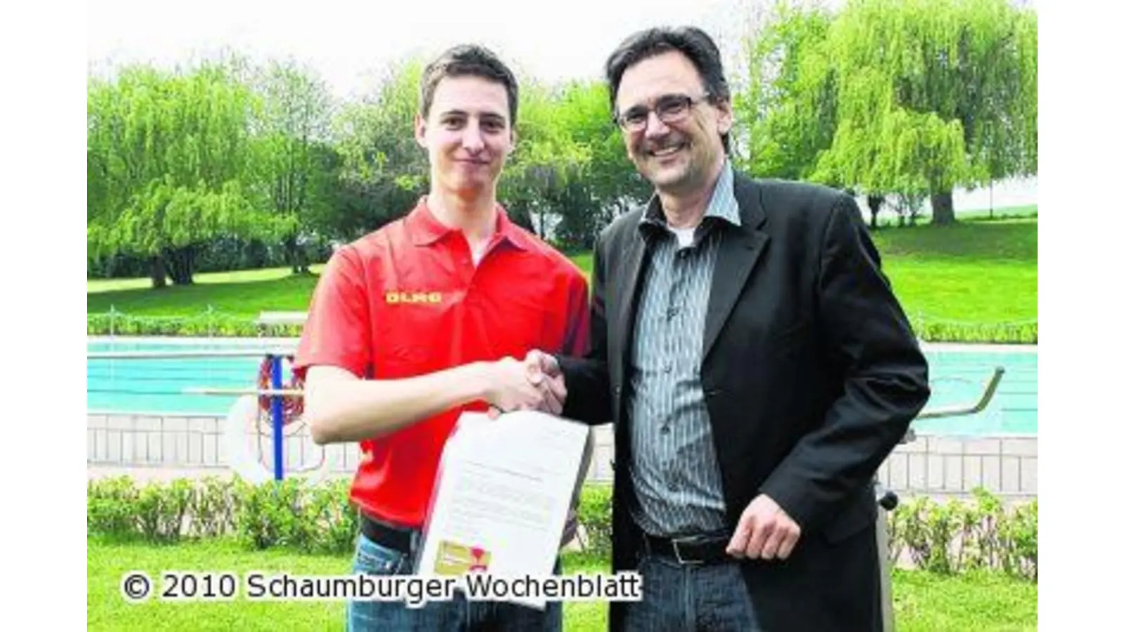 Ehrenamtskarten für Steffen Ackmann und Richard Bischof (Foto: tt)