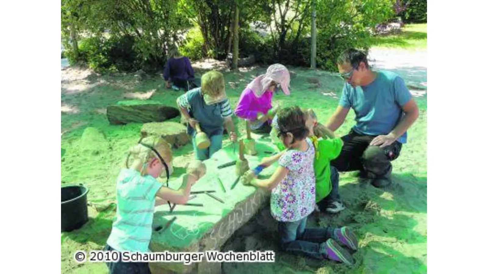 Kinder hinterlassen Spuren (Foto: ro)