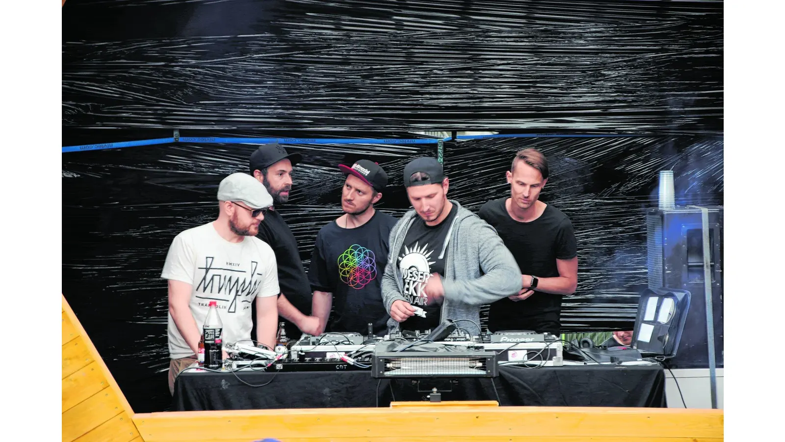 Toller Auftakt der Wesertekk-Party (Foto: ste)