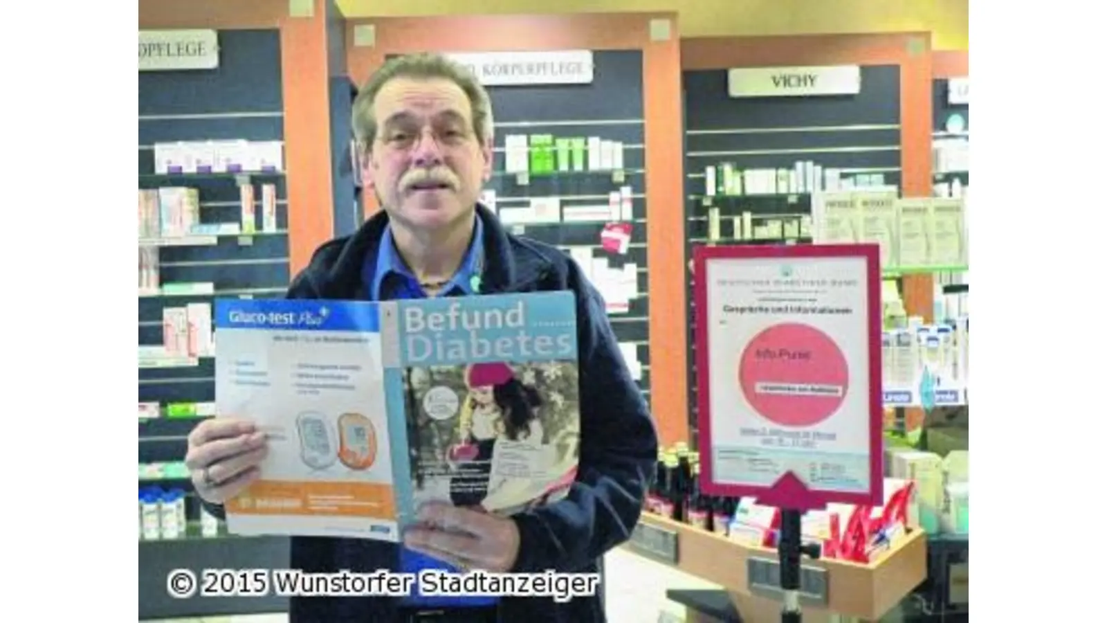 Information für Diabetiker (Foto: mk)