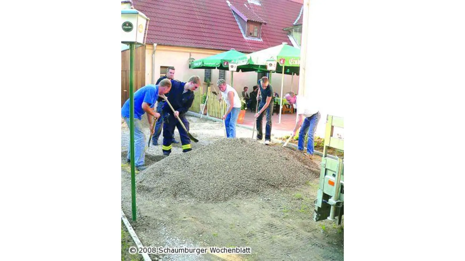 Technischer Hilfseinsatz beim heimischen Gastwirt (Foto: al)