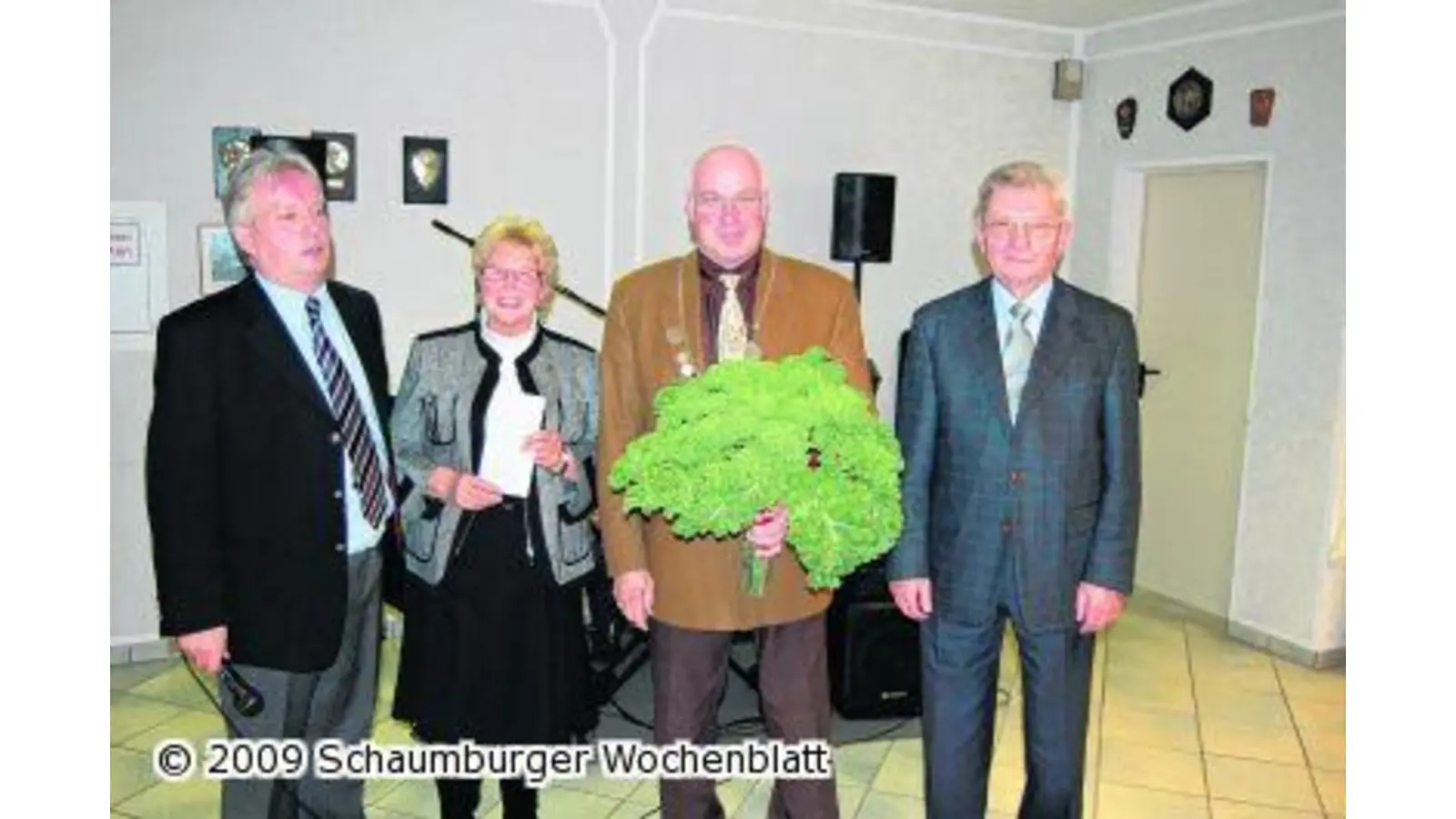 Reinhold Blauscha neuer Grünkohlkönig (Foto: red)