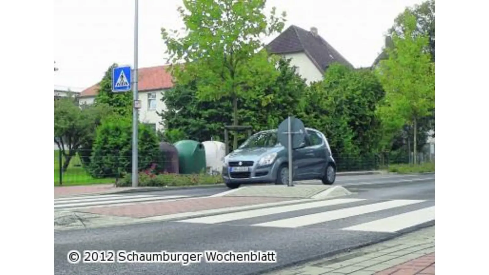 Weiße Streifen mit Verspätung (Foto: al)
