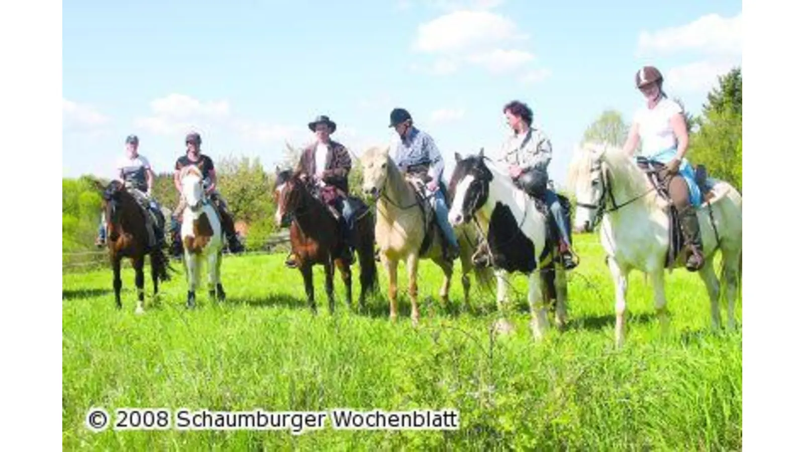 Wanderritt vom Taubenberg zur Burg Schaumburg (Foto: mr)