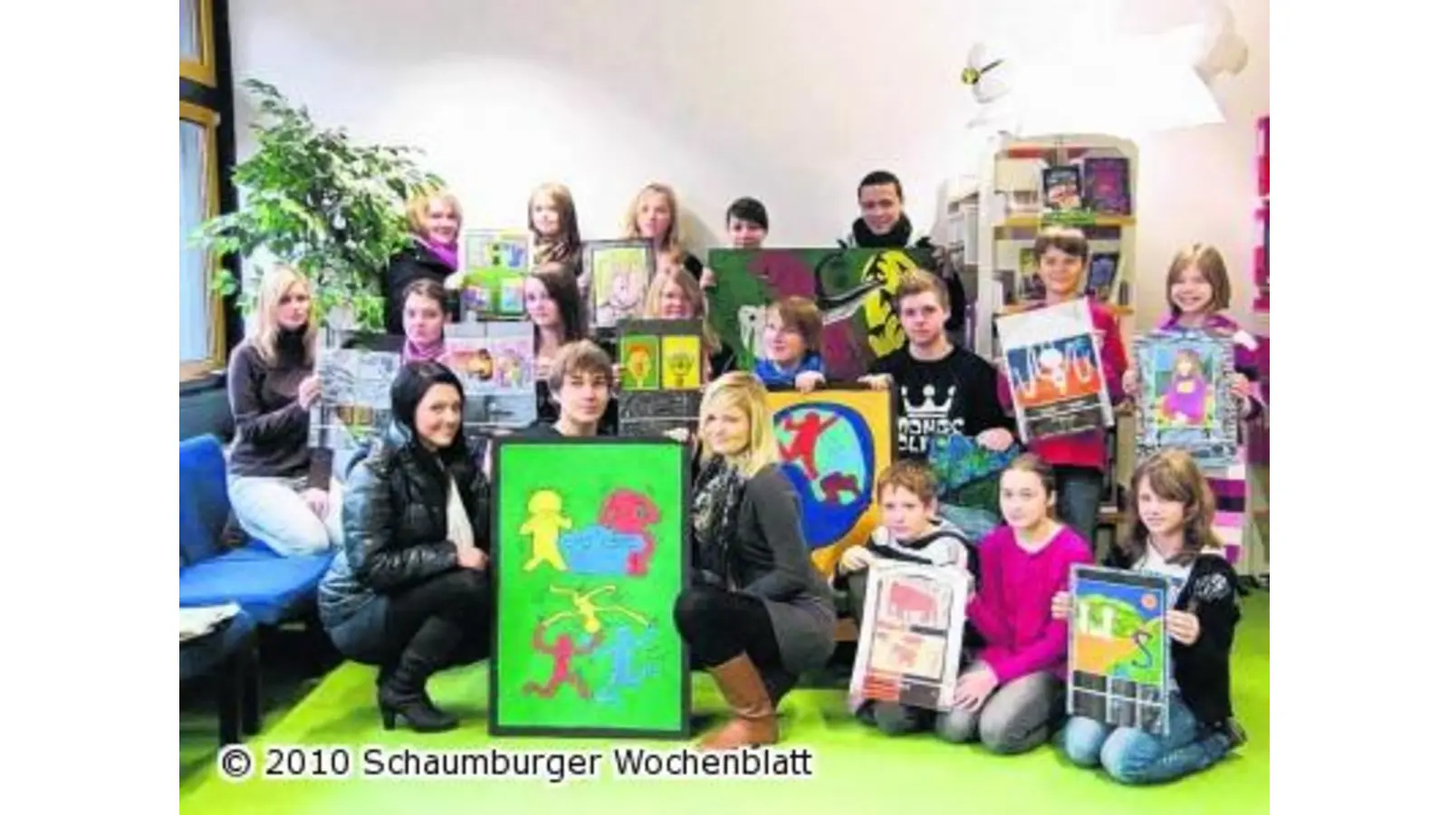 Ein buntes Zeichen setzen (Foto: rp)