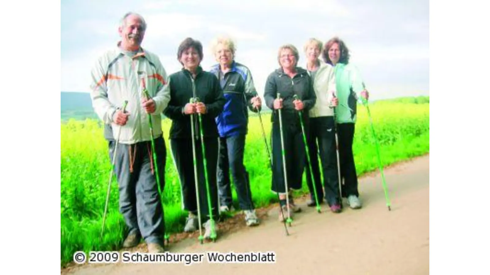 Jetzt hört man die Stöcke wieder klappern (Foto: red)
