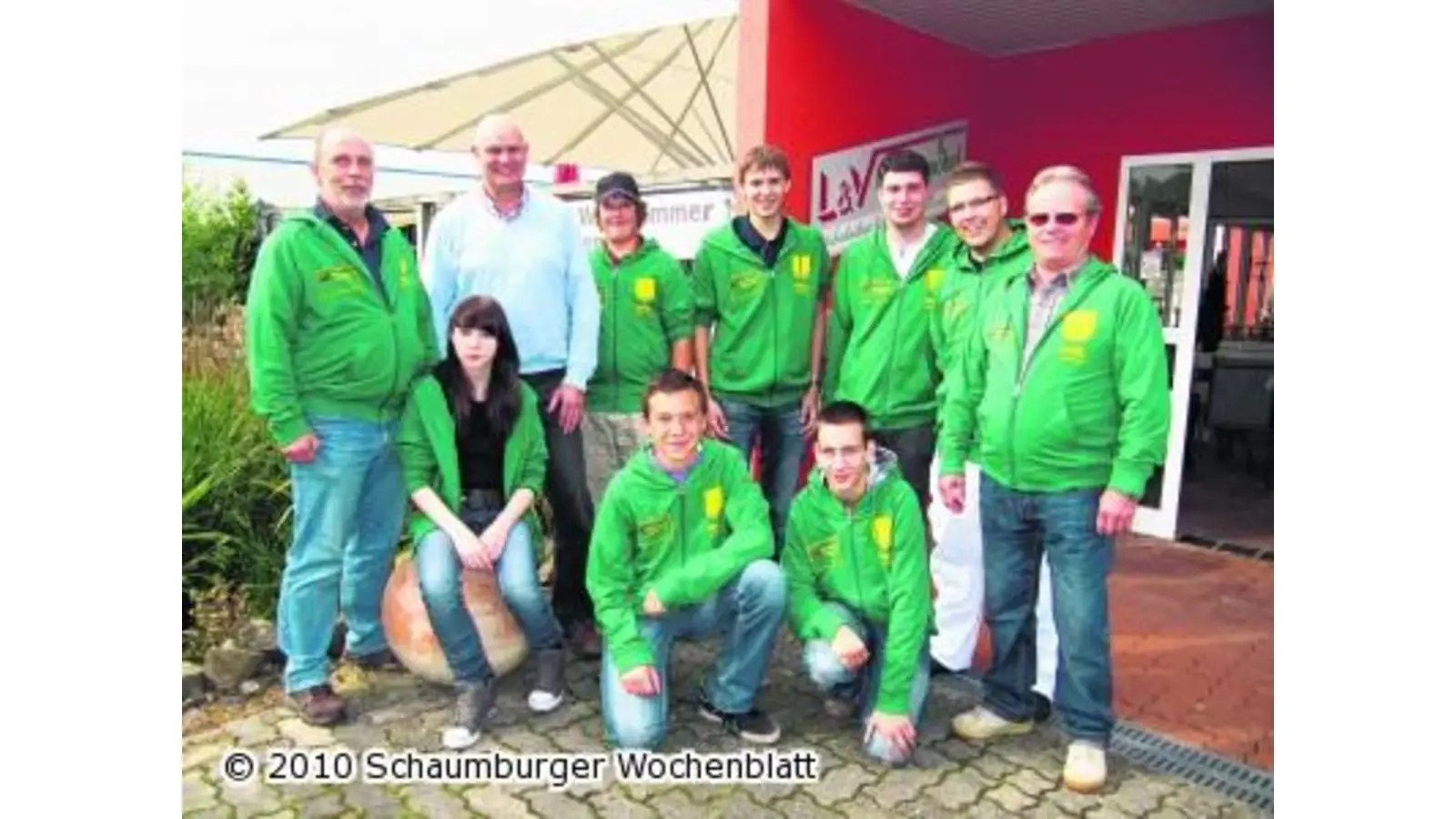 Jugend trägt grün (Foto: jl)