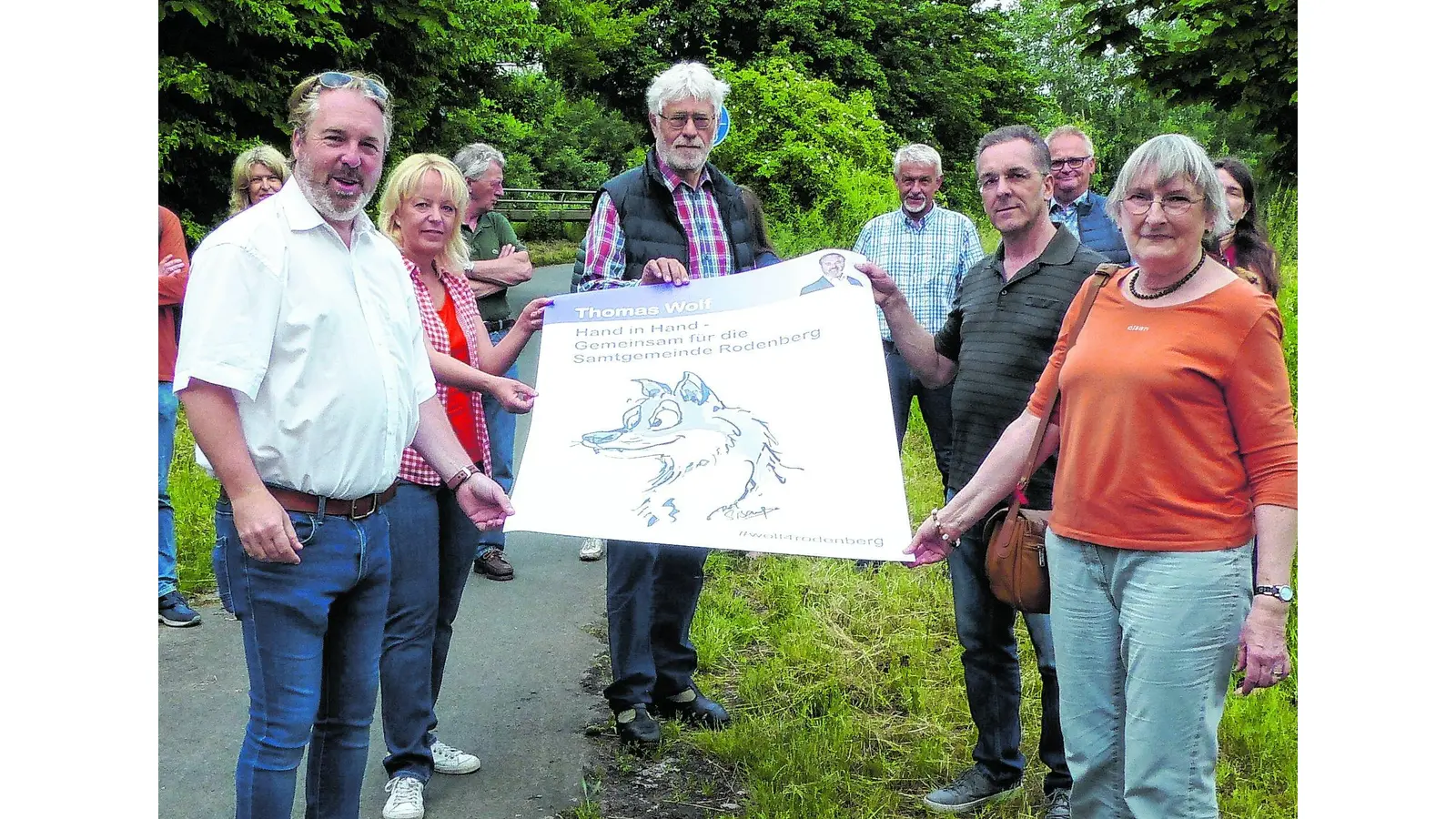 Treffen in der Mitte (Foto: red)