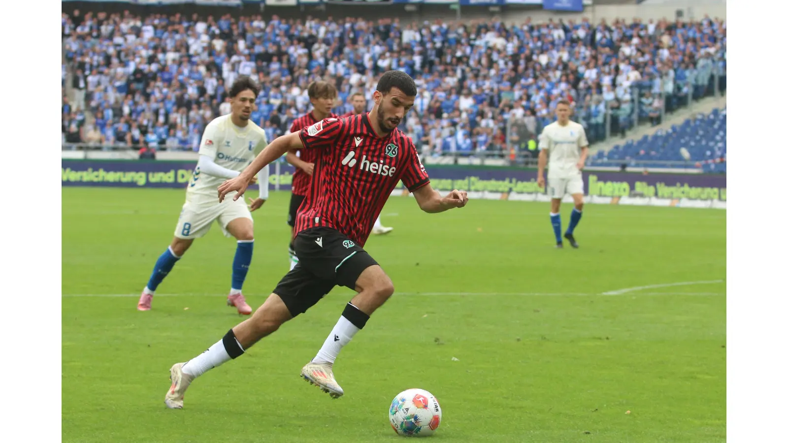 Die 96er um Waniss Taibi spielen ordentlich, lassen aber zu viele Chancen liegen.  (Foto: bb)