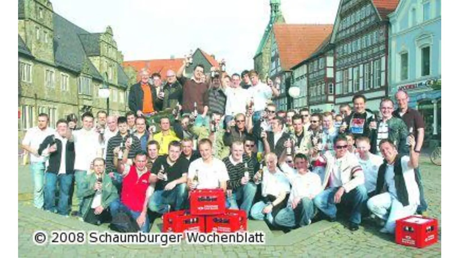 Zum Schnatgang der Jungen Bürger lacht die Sommersonne (Foto: wtz)