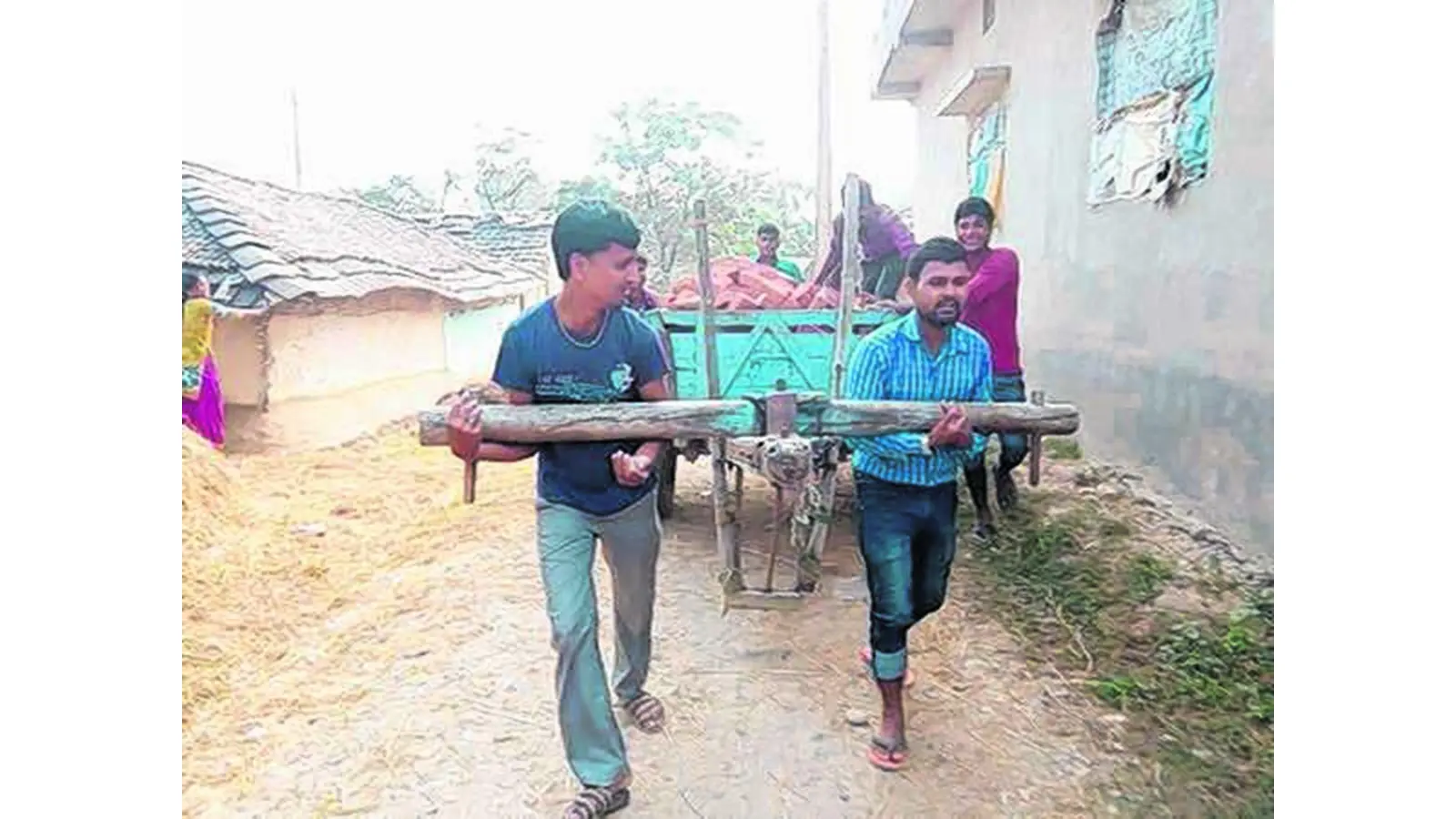 Das Haus in Nepal wird jetzt gebaut (Foto: al)
