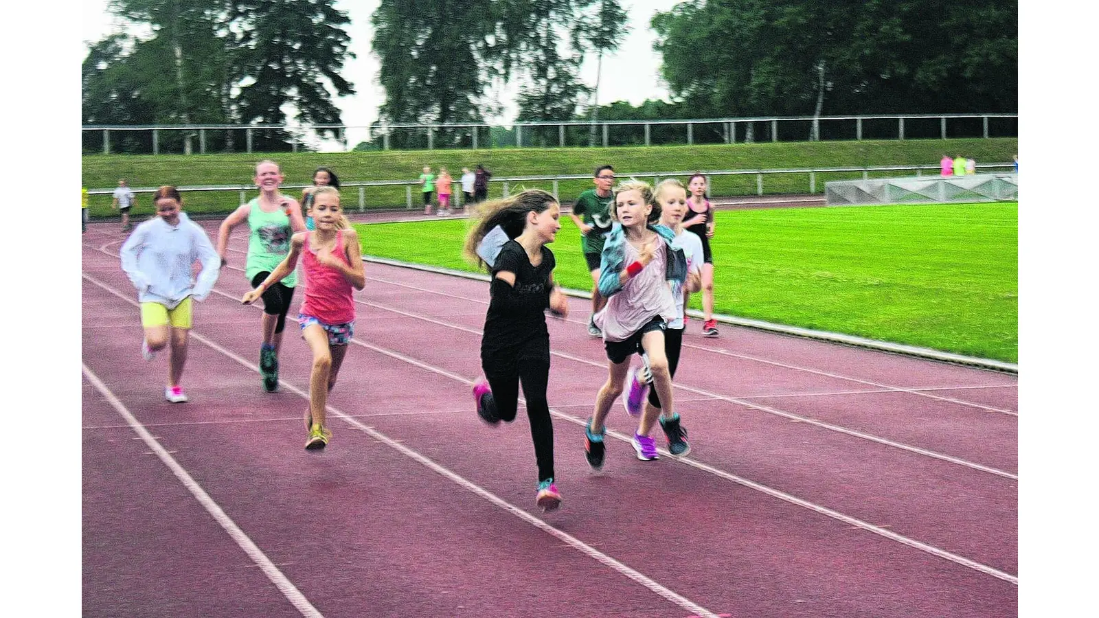 Schüler drehen Runden für den guten Zweck (Foto: bb)