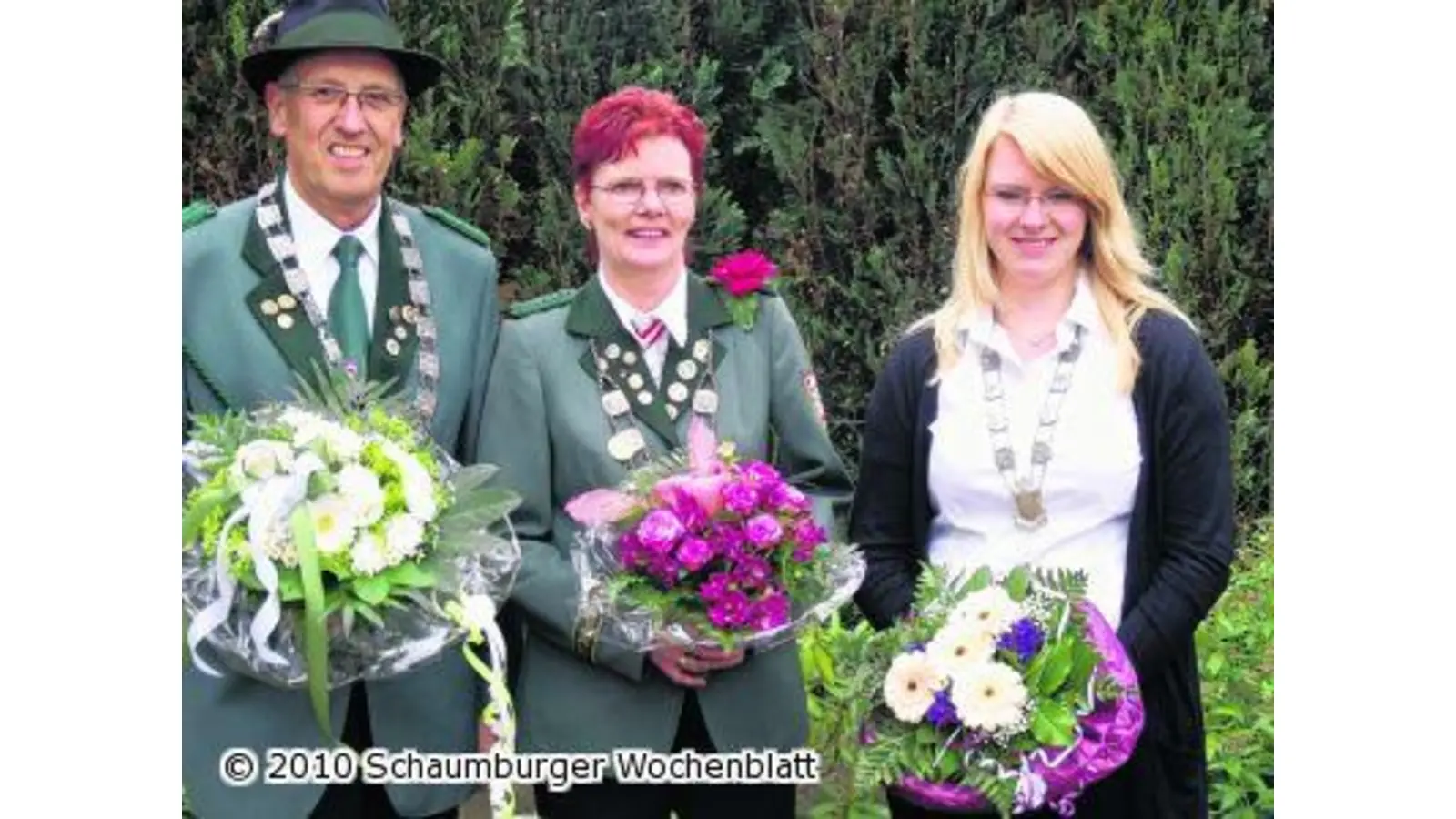Majestäten dreimal herzlich empfangen (Foto: em)