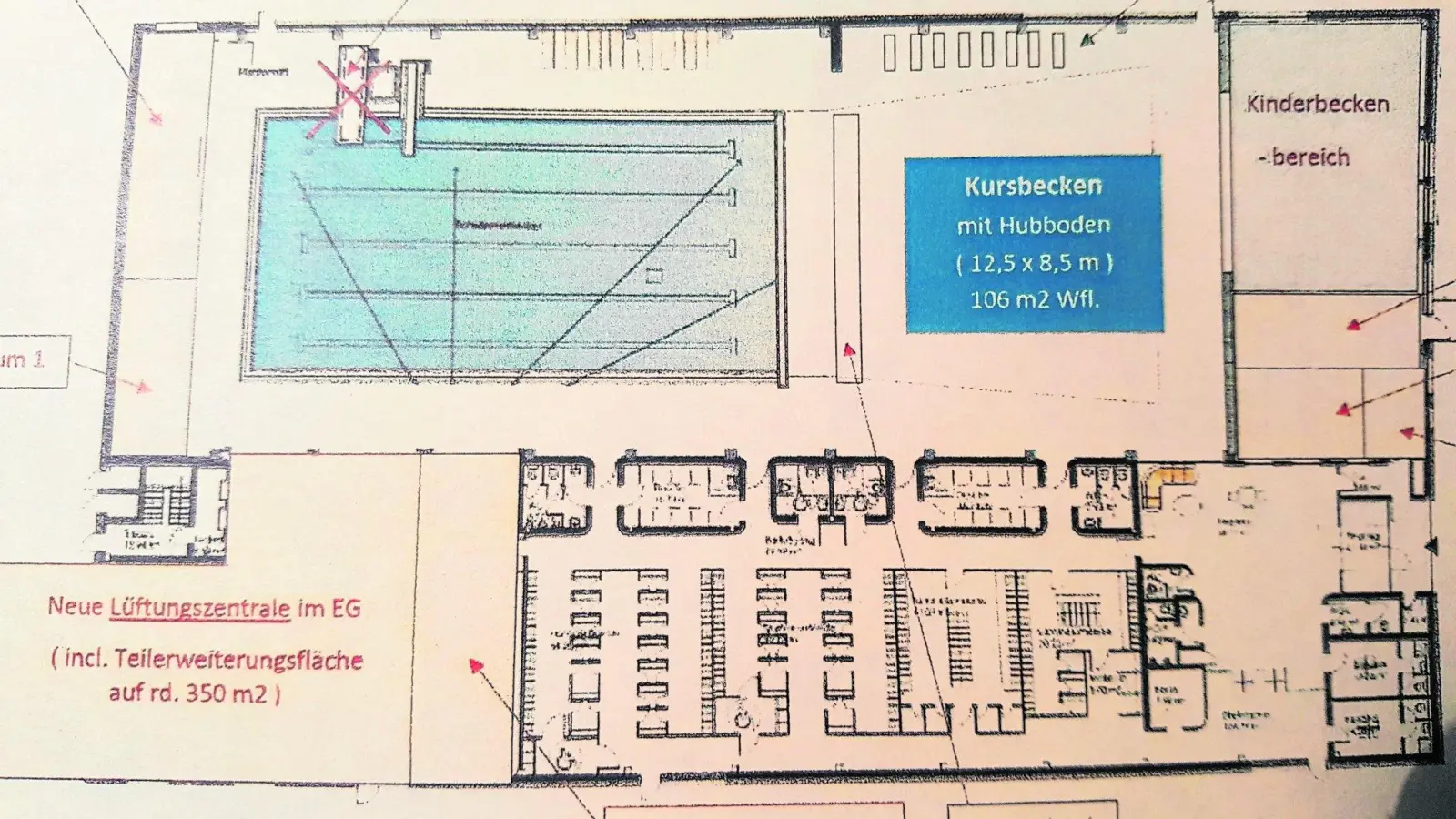15 Millionen Euro für Sanierung des Hallenbades (Foto: red)