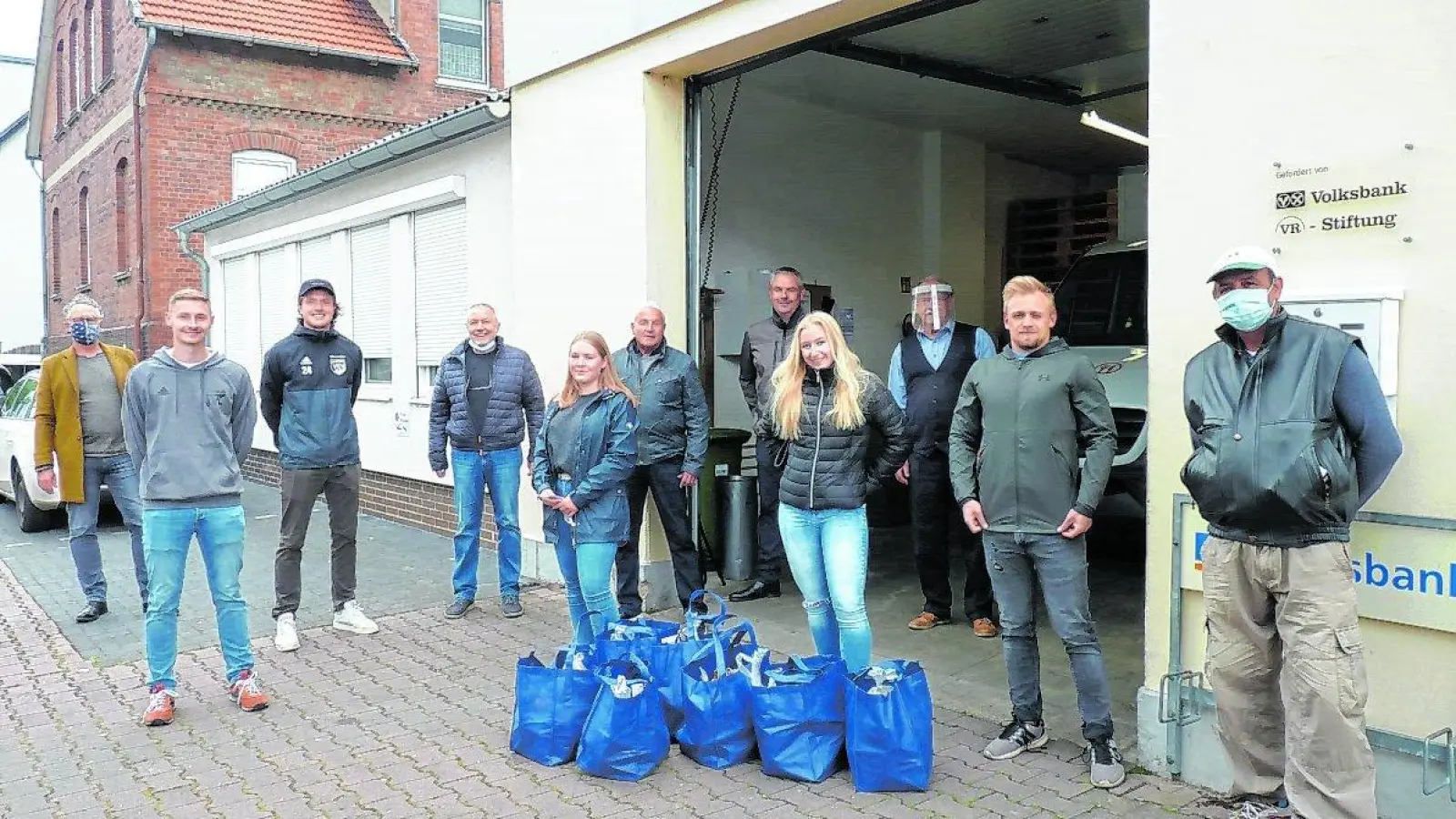 VfL-Helfer unterstützen soziale Einrichtungen (Foto: red)