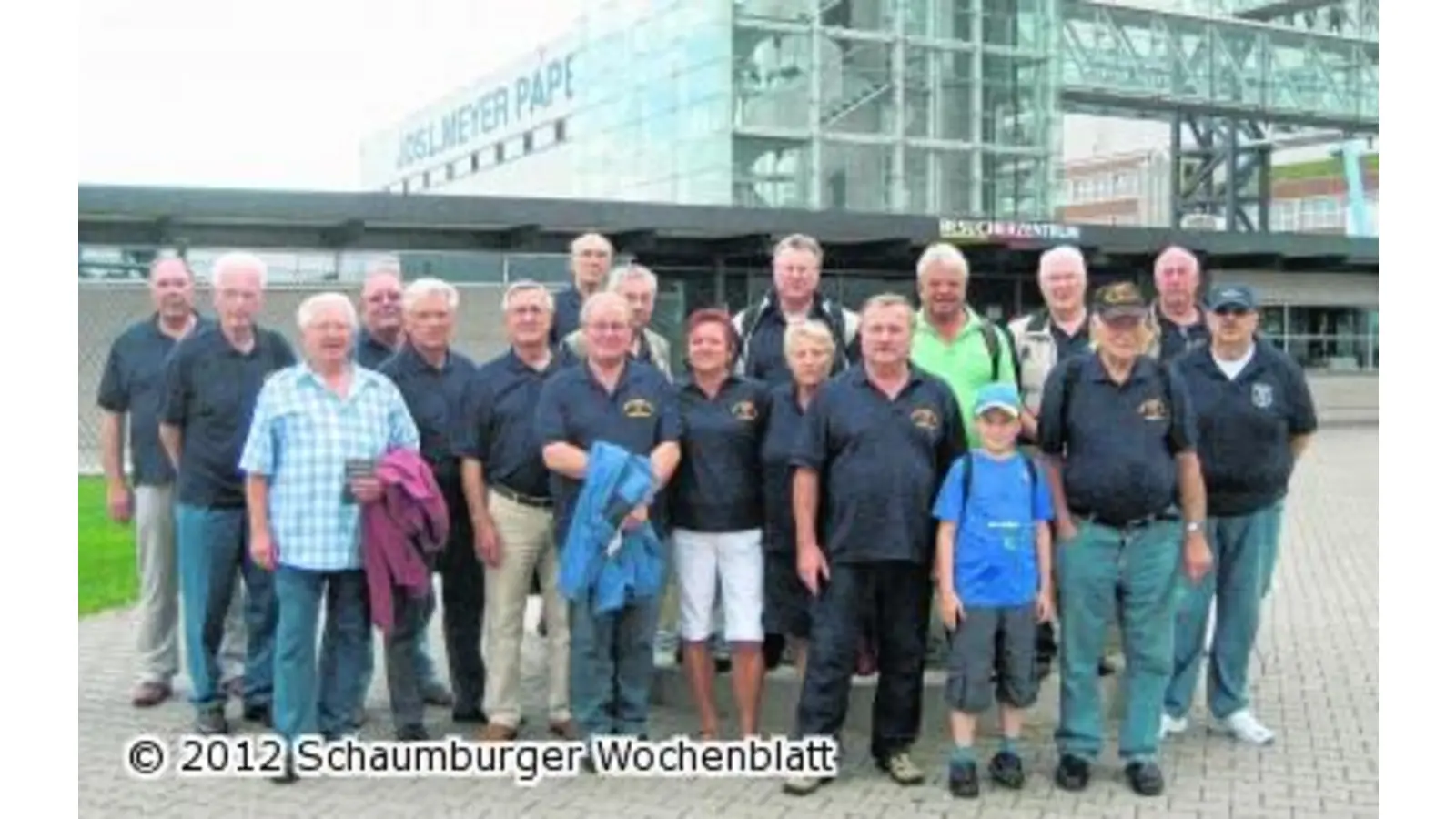 Alterskameradschaft besucht die Meyer-Werft (Foto: red)