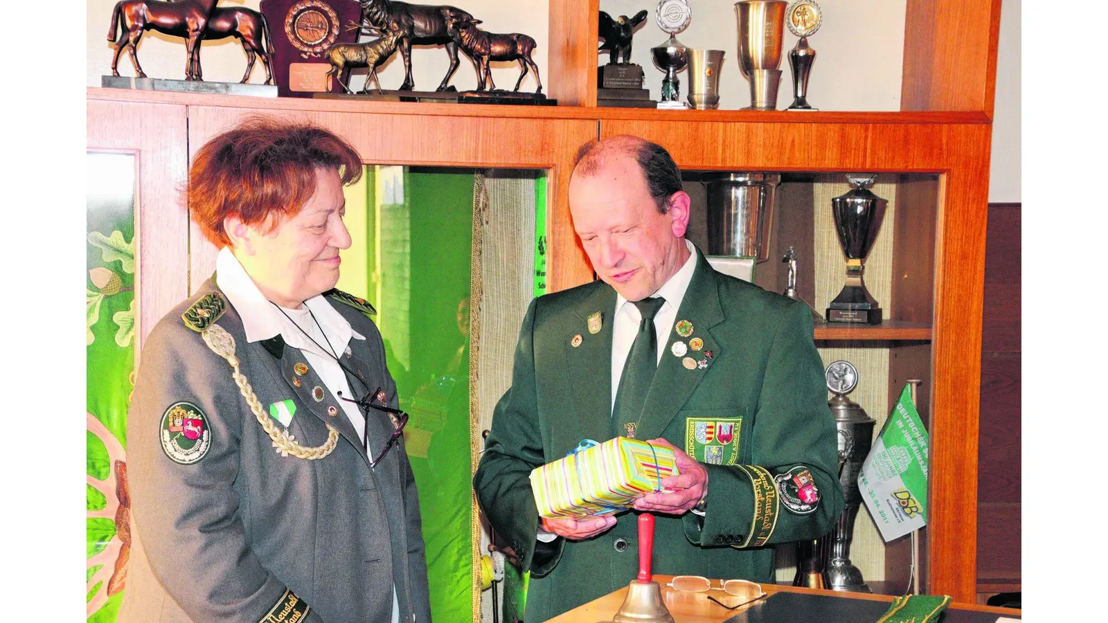 Ehrungen für Sportler auf dem Kreisschützentag (Foto: gi)