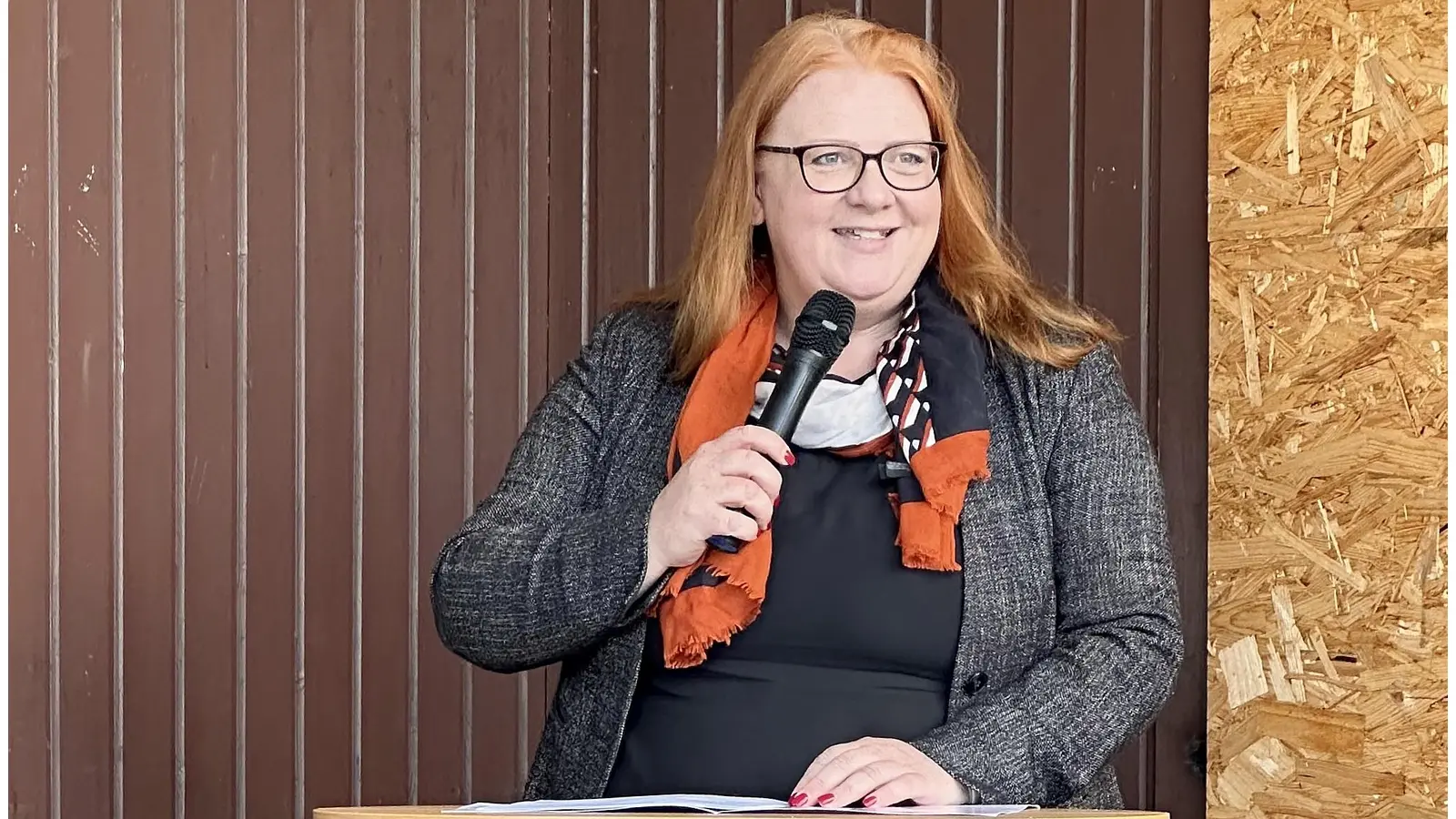 Andrea Stüdemann wird von der SPD Rinteln als Kandidatin für die Landratswahl am 13. September 2026 dem SPD-Unterbezirk Schaumburg vorgeschlagen. <br> (Foto: ste)