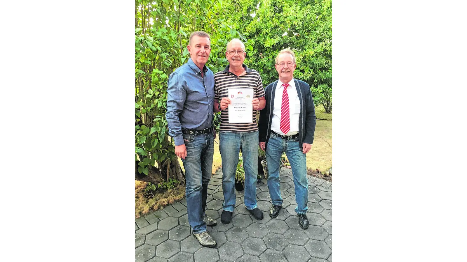 Über 25 Jahre für die Partnerschaft (Foto: red)