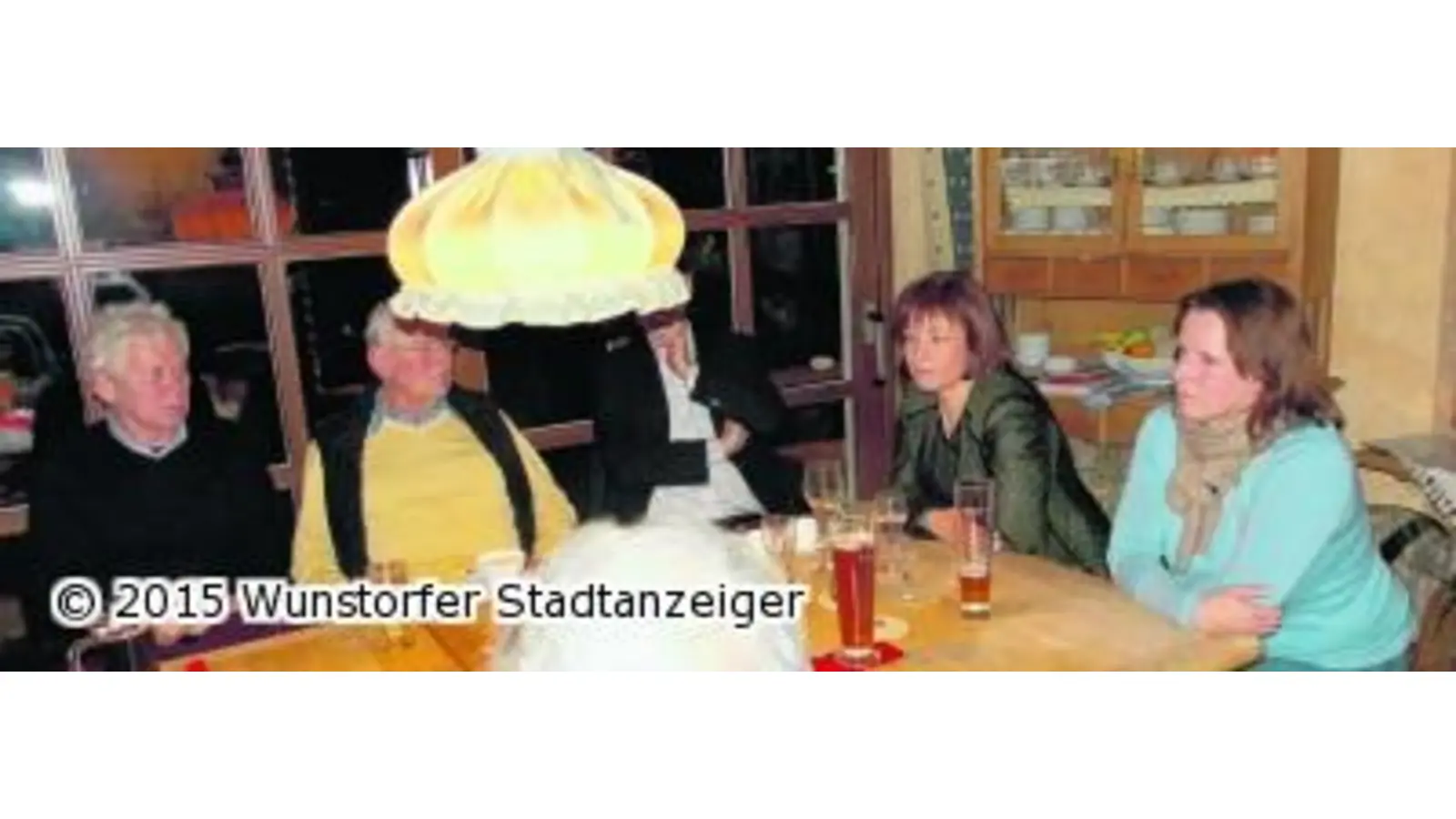 Im Landgasthaus wird über die Politik geplaudert (Foto: tau)