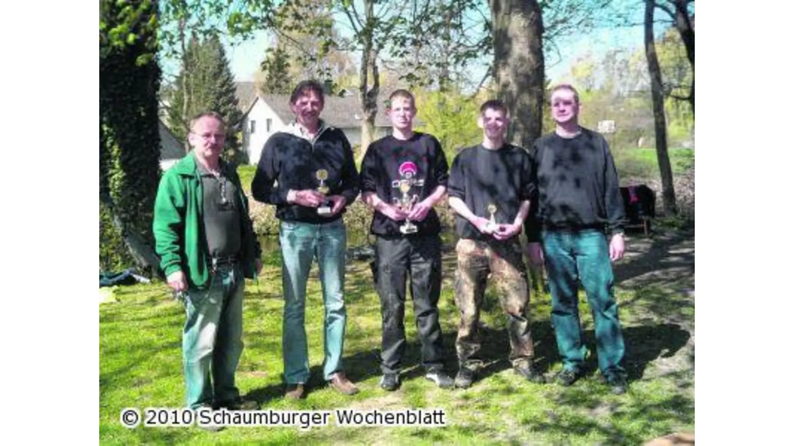 Erste dicke Fische am Haken (Foto: pd)