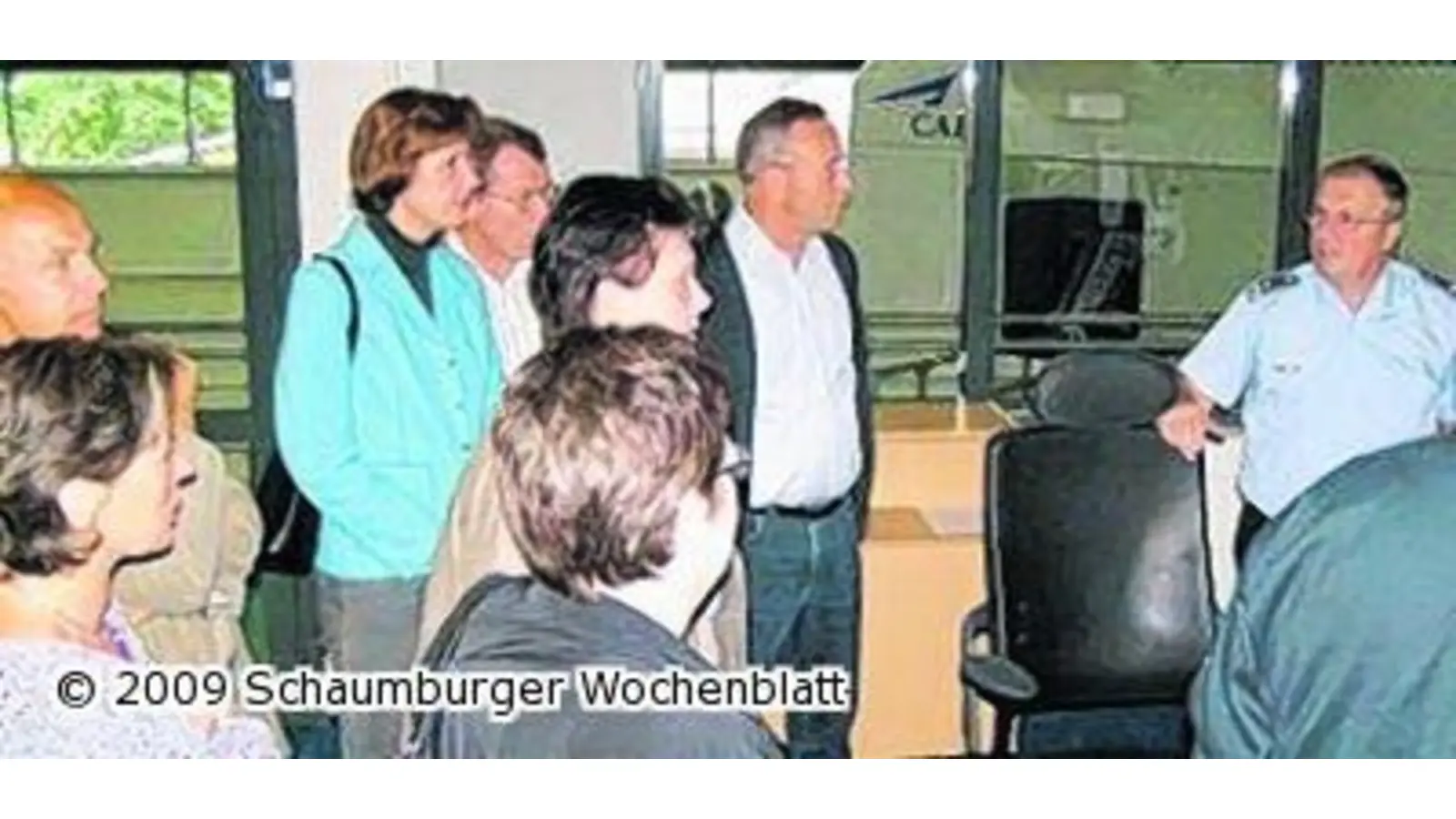 DLRG-Präsidium lernt Stadt kennen (Foto: red)