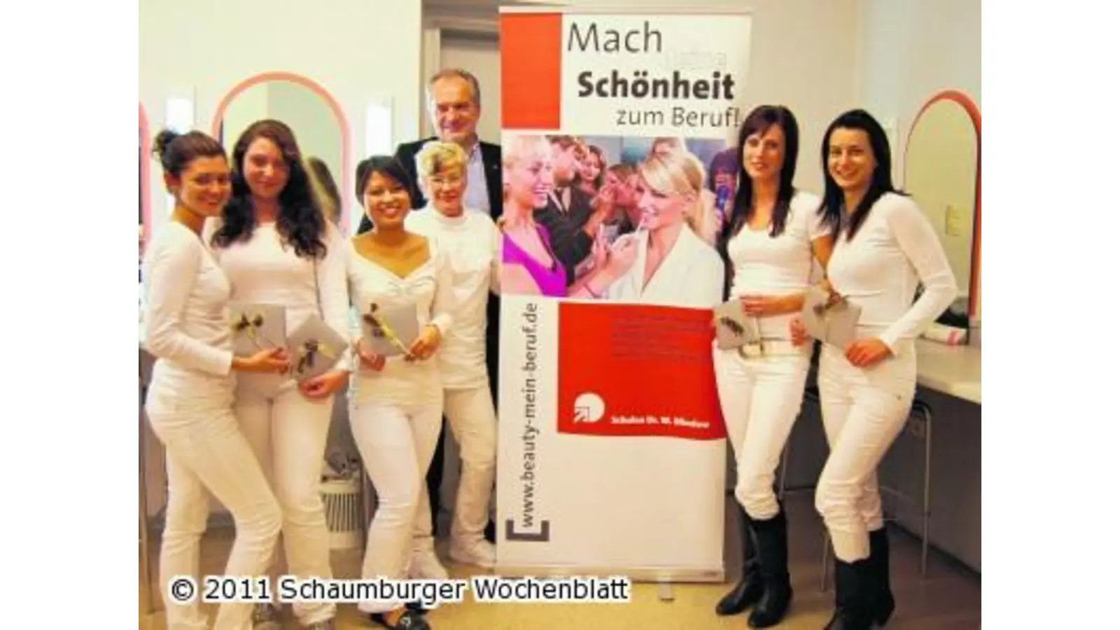 Praxiseinsätze der Beauty-Botschafterinnen (Foto: red)