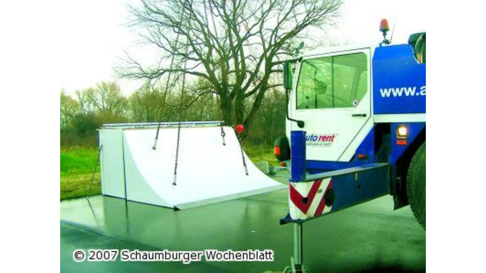 Skate Anlage kann bald genutzt werden (Foto: red)
