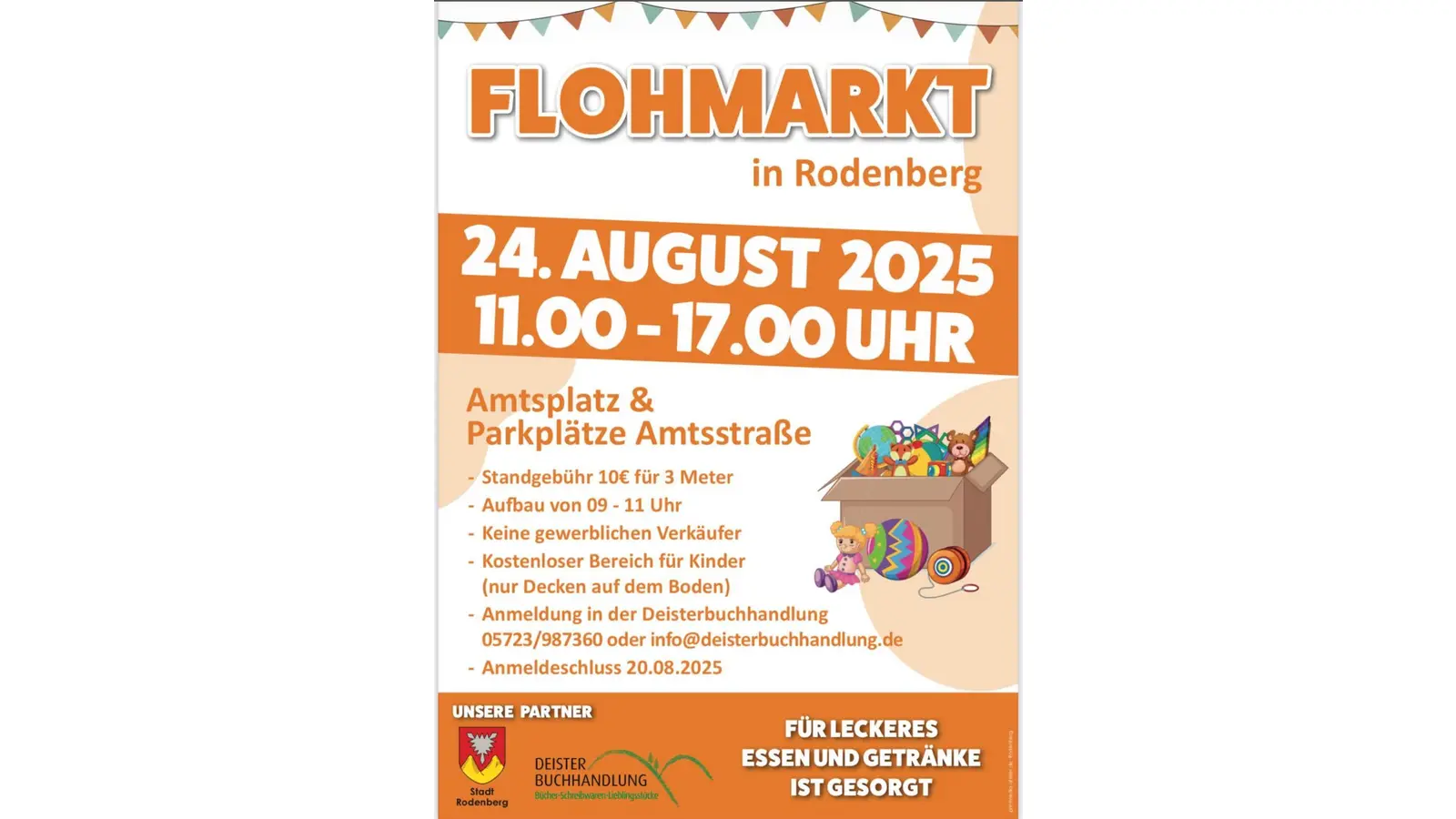 Flohmarkt am 24. August. (Foto: privat)