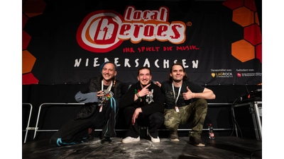 „Sins of the Saints“ erreichen Platz zwei beim Semifinale des „Local-Heroes-Wettbwerb“ in Einbeck. (Foto: MERLIN SCHOENFISCH)