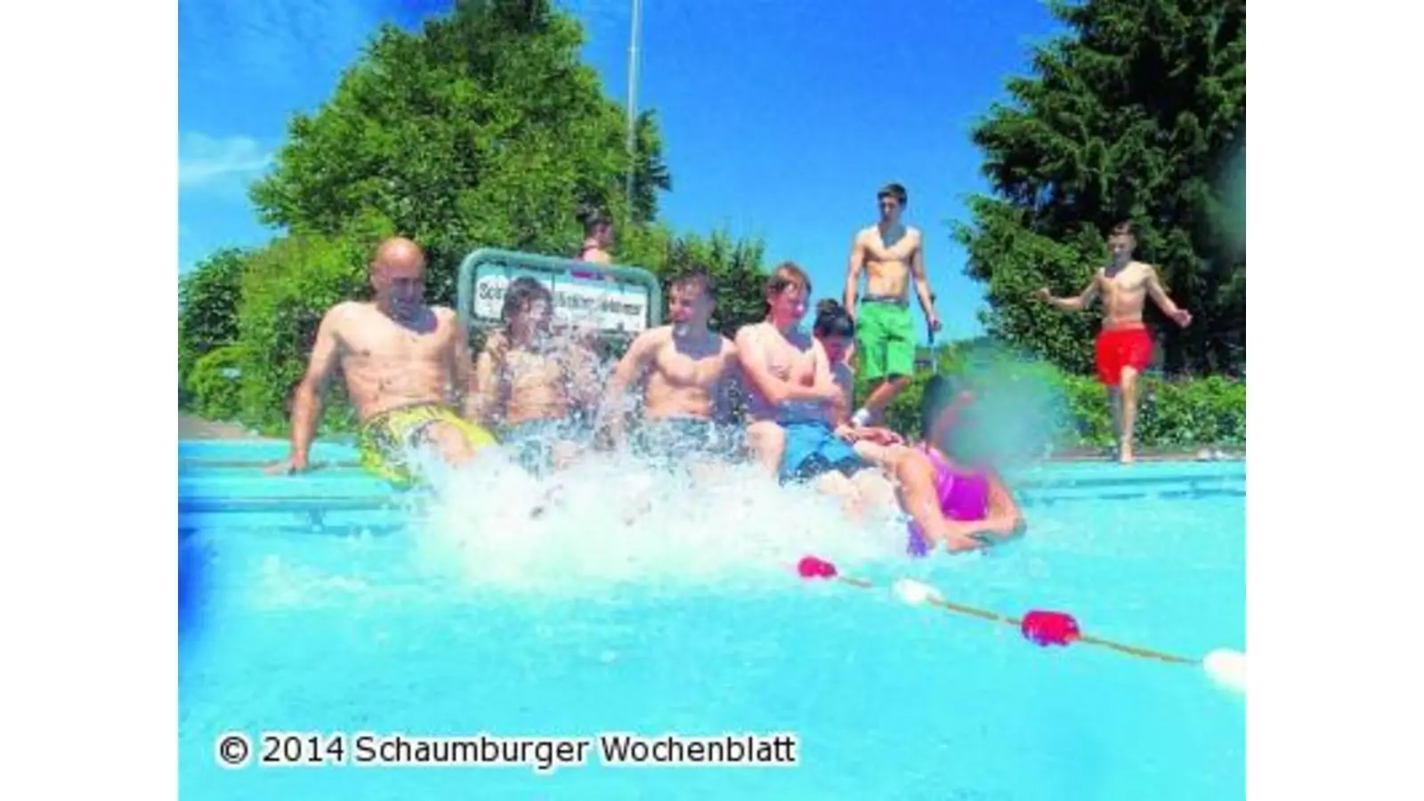 Abkühlung genossen (Foto: ste)
