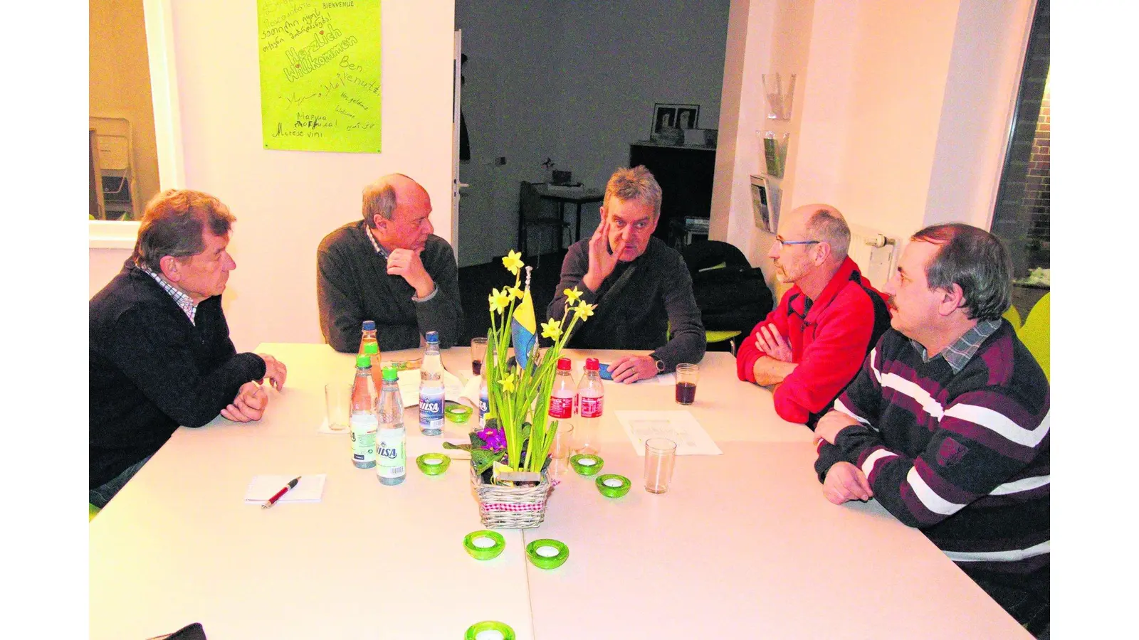 Ein gemeinsames Treffen zum Gedankenaustausch (Foto: gi)