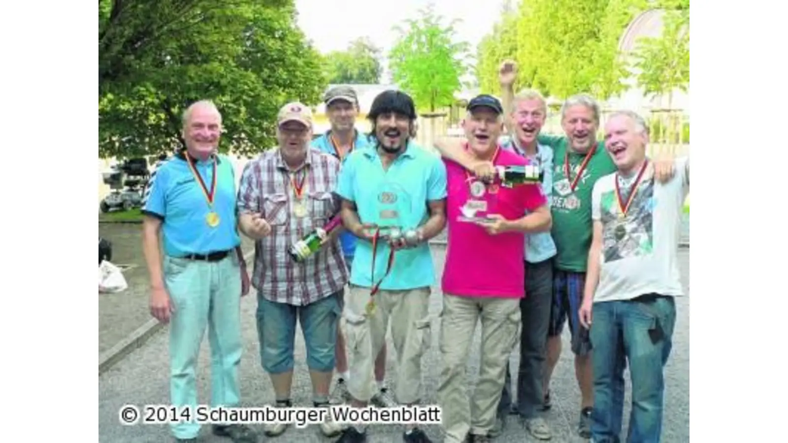 Nenndorfer Bouler lassen keine Frage offen (Foto: red)