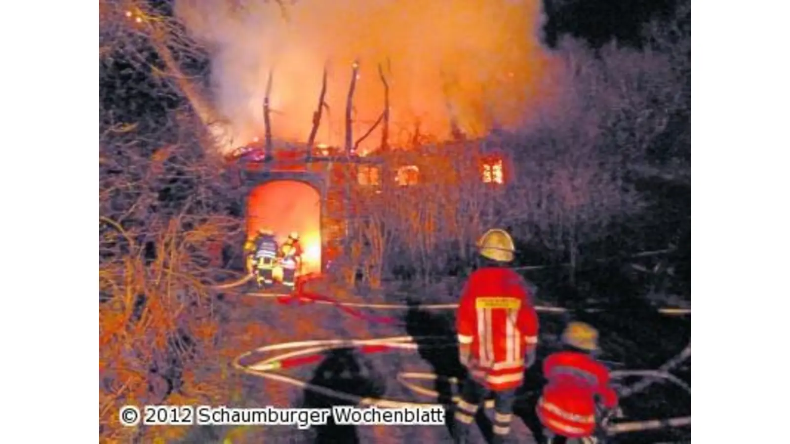 Großbrand in Hessendorfer Scheune (Foto: ste)