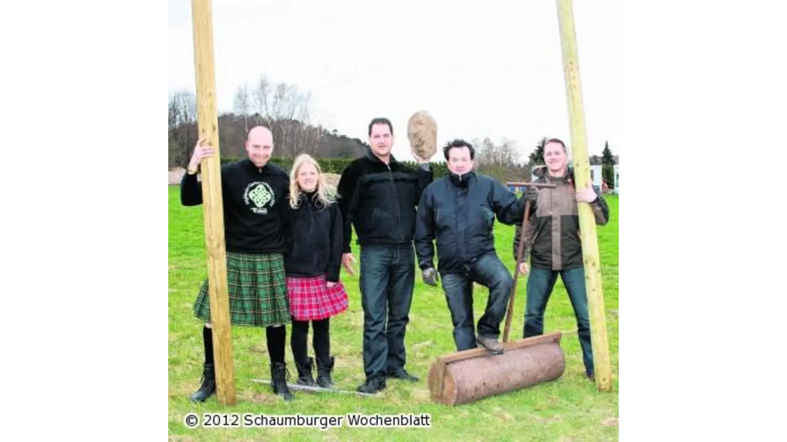 14 Teams sind bei den Highlandgames am Start (Foto: pp)