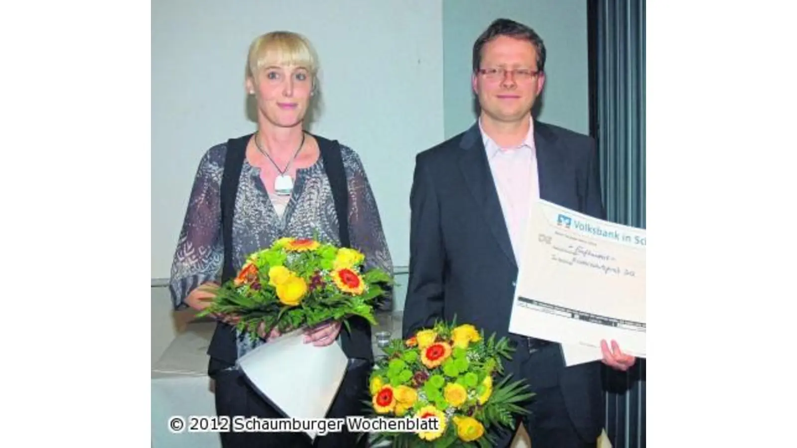 Der Kinderschutzpreis geht an Franziska Winter und Björn Riemer (Foto: wtz)