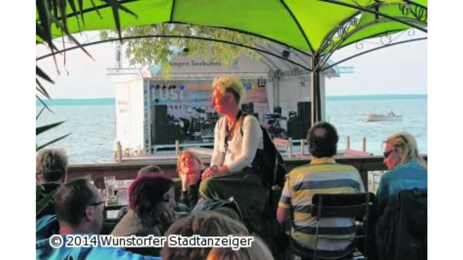 Seebühne zieht die Rocker an (Foto: tau)