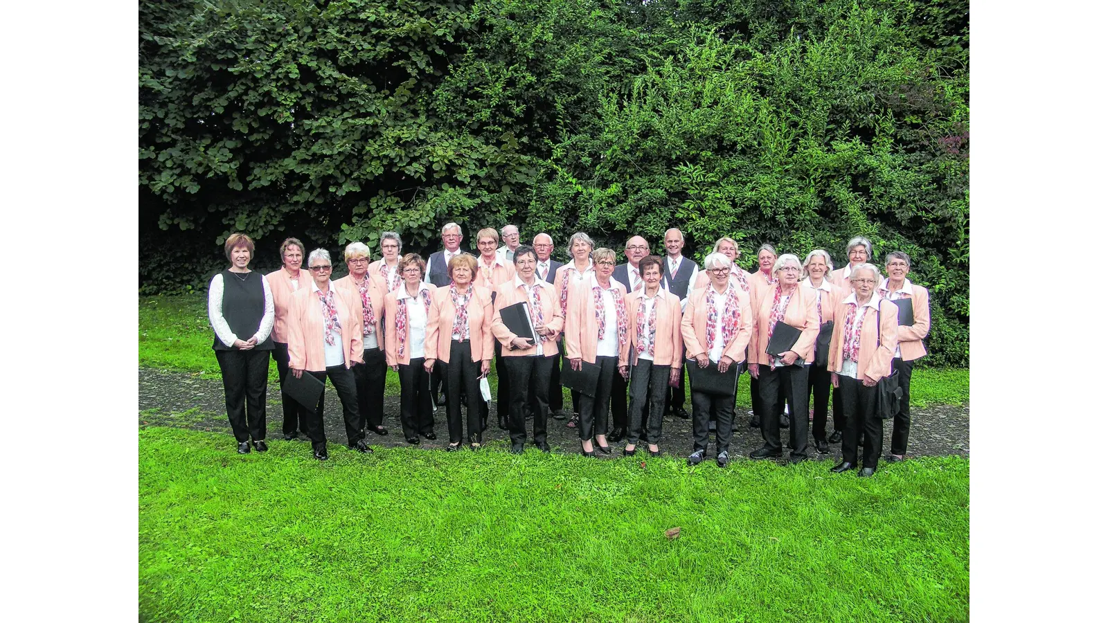 Endlich wieder Singen im Chor (Foto: mk)