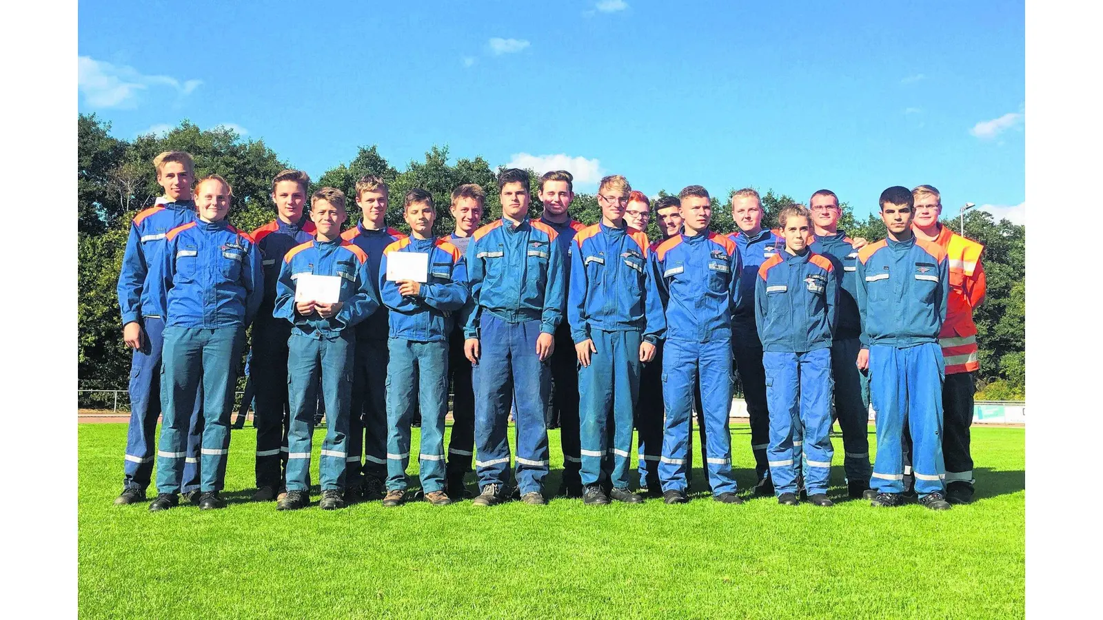 Feuerwehrjugend erhält Auszeichnung (Foto: red)