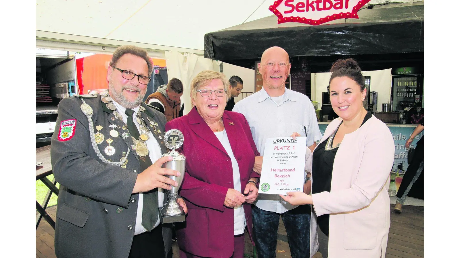 Heimatbund gewinnt Volksbank-Pokal Großer Umbau auf dem Standort Sigmundshall (Foto: gi)