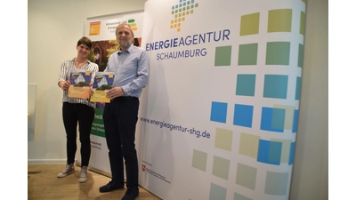 Elena Gellermann (li.) und Geschäftsführer Horst Roch. (Foto: ab)