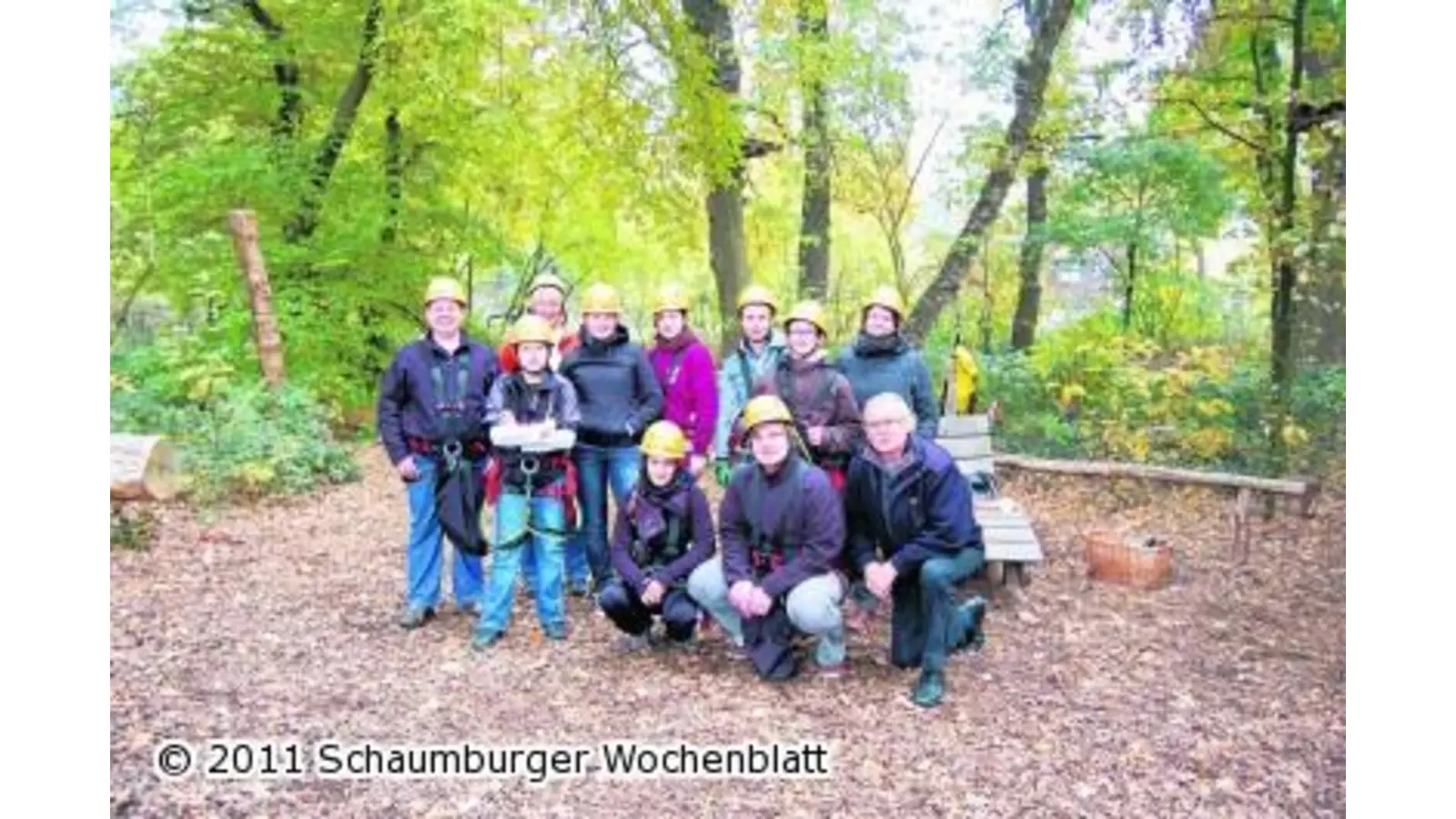 Schützen auf Klettertour (Foto: red)