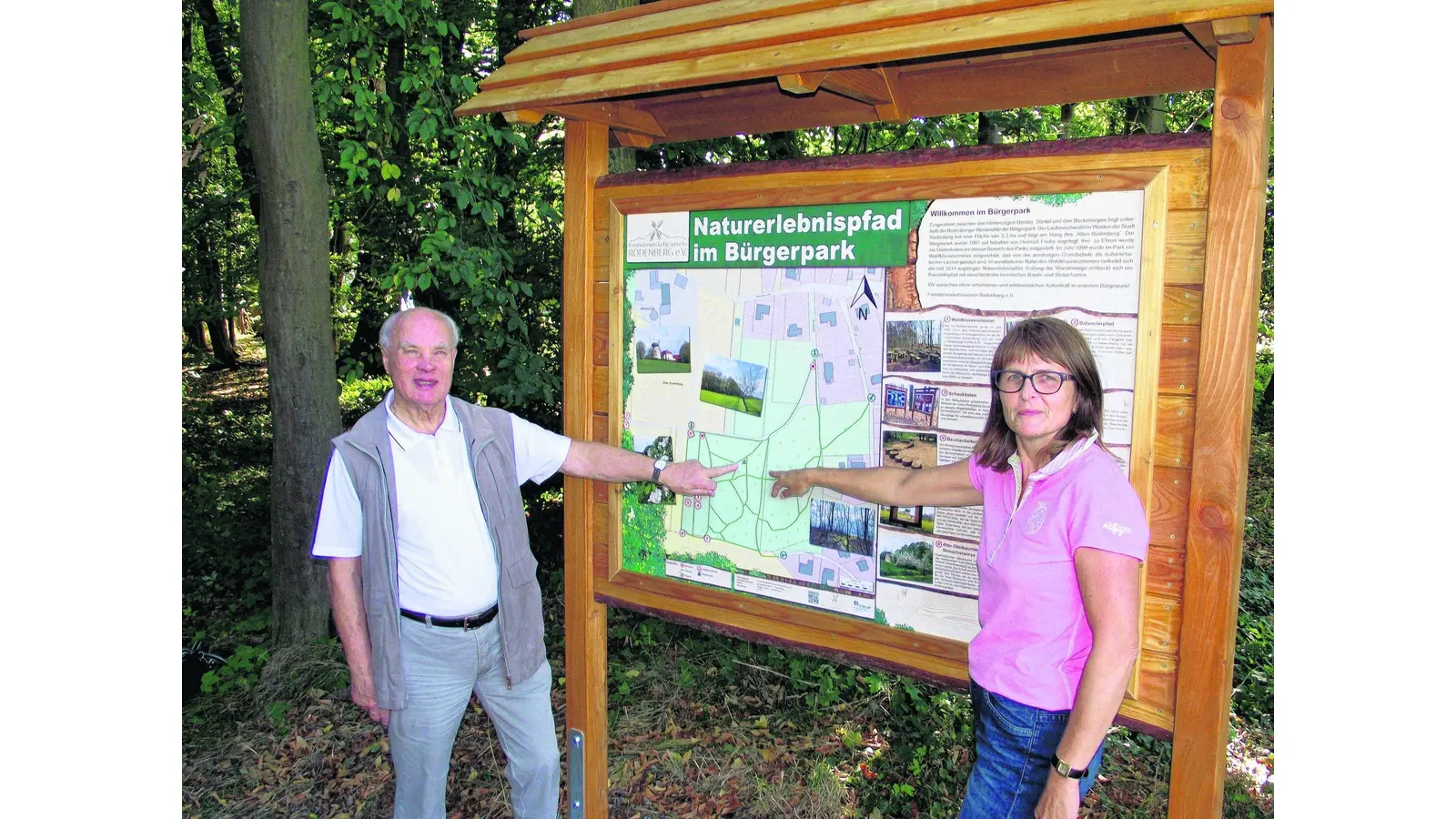 Den Bürgerpark oberhalb der Stadt völlig neu erleben (Foto: gr)