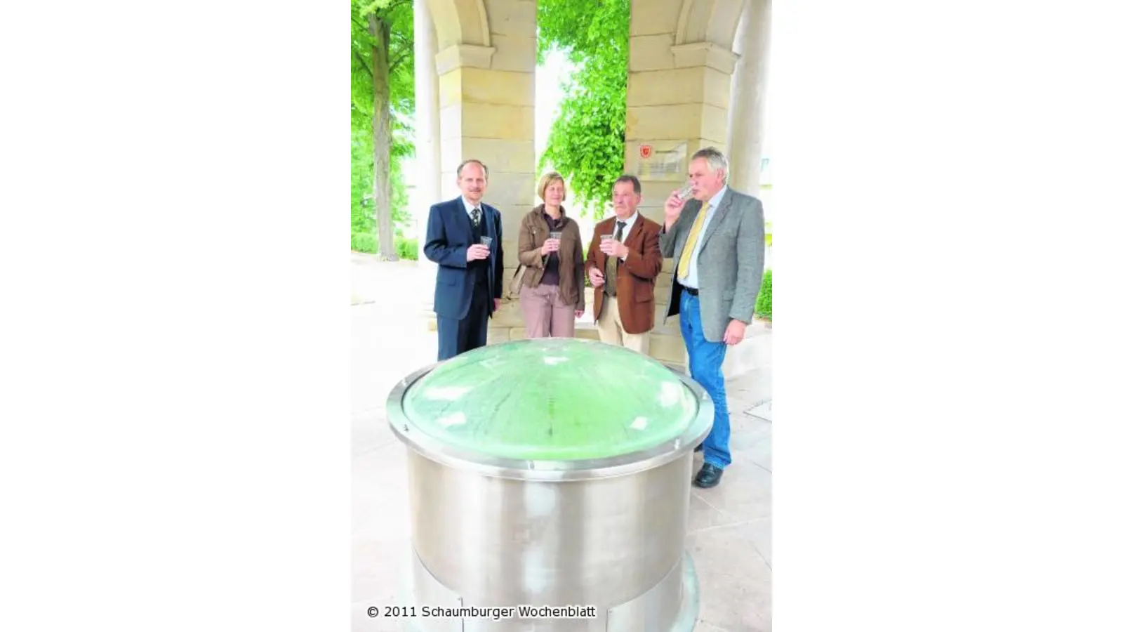 Das Wahrzeichen hat echt einen Sprung in der Schüssel (Foto: red)