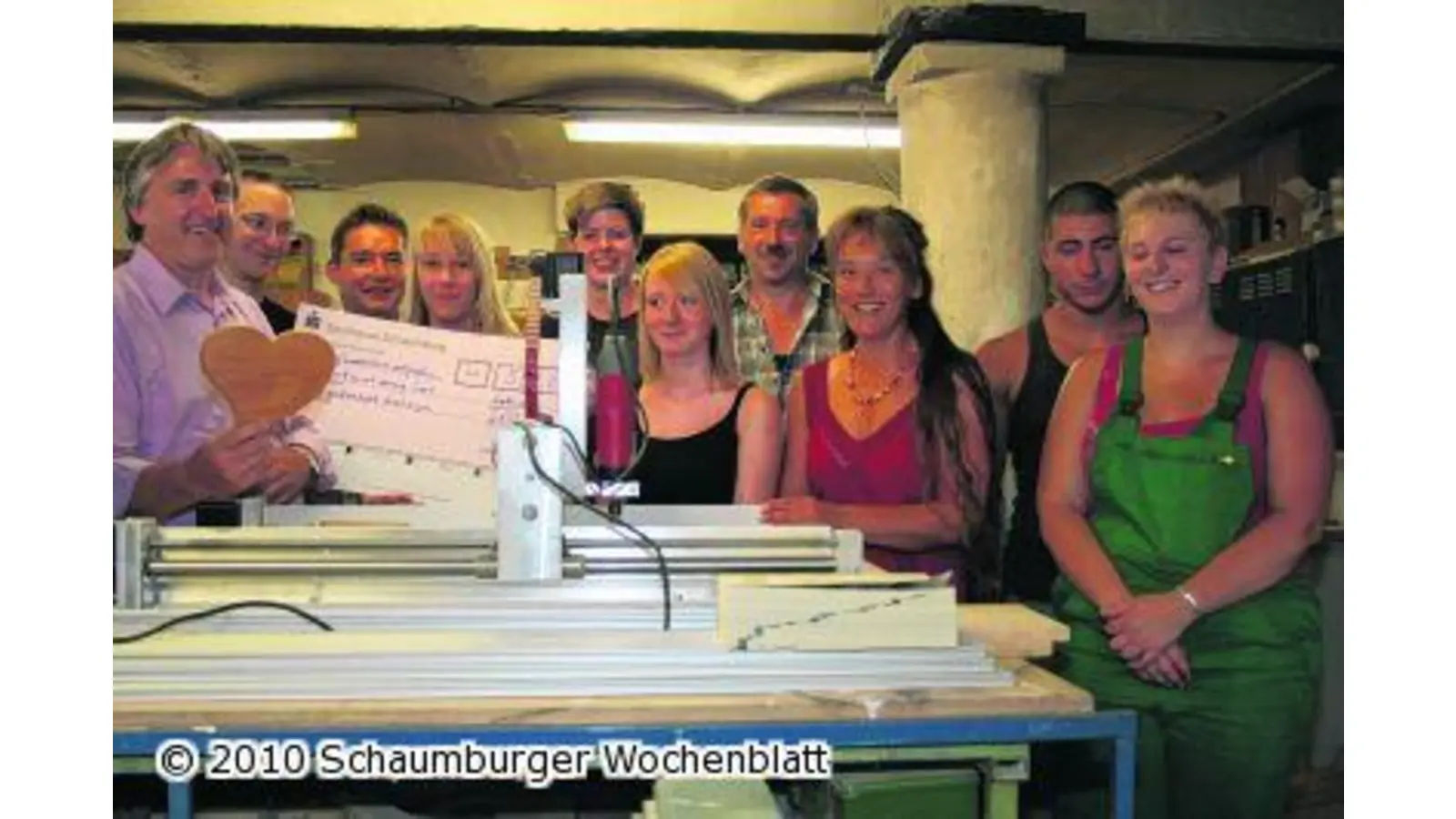 Jetzt funktioniert die Fräse auch (Foto: red)