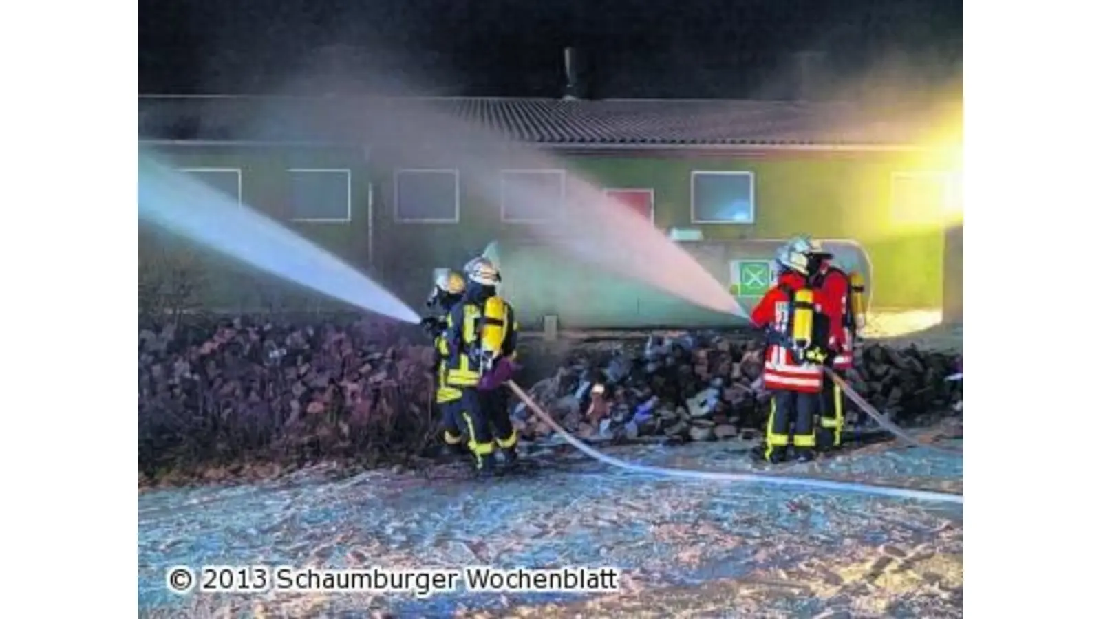 Feuerwehren proben Ernstfall (Foto: red)