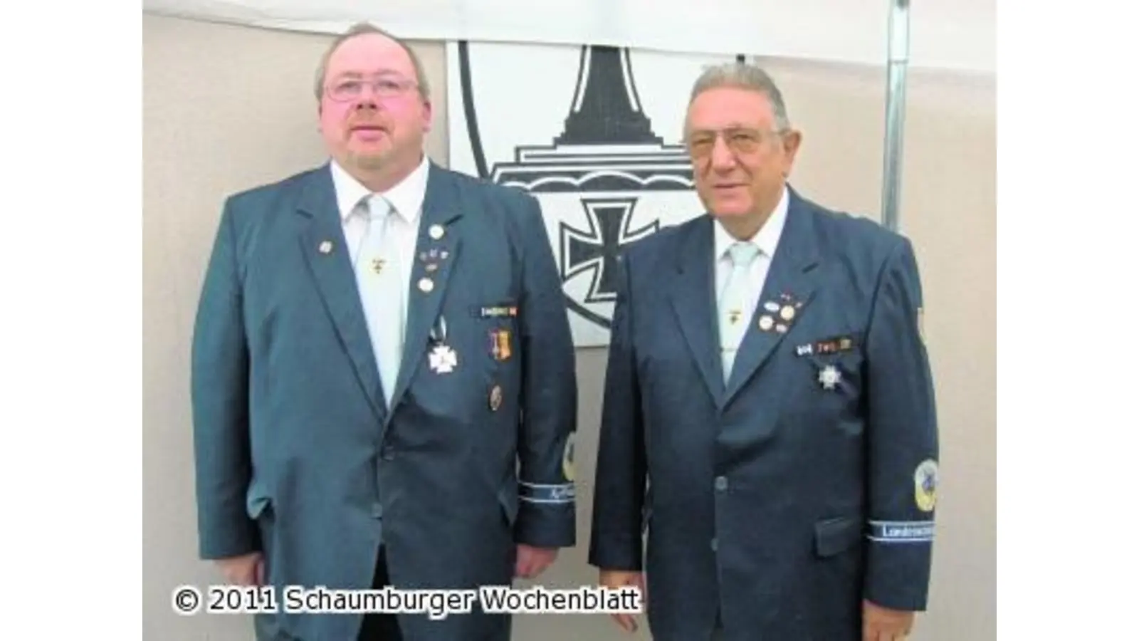 Hohe Auszeichnungen für zwei verdiente Kameraden (Foto: tt)