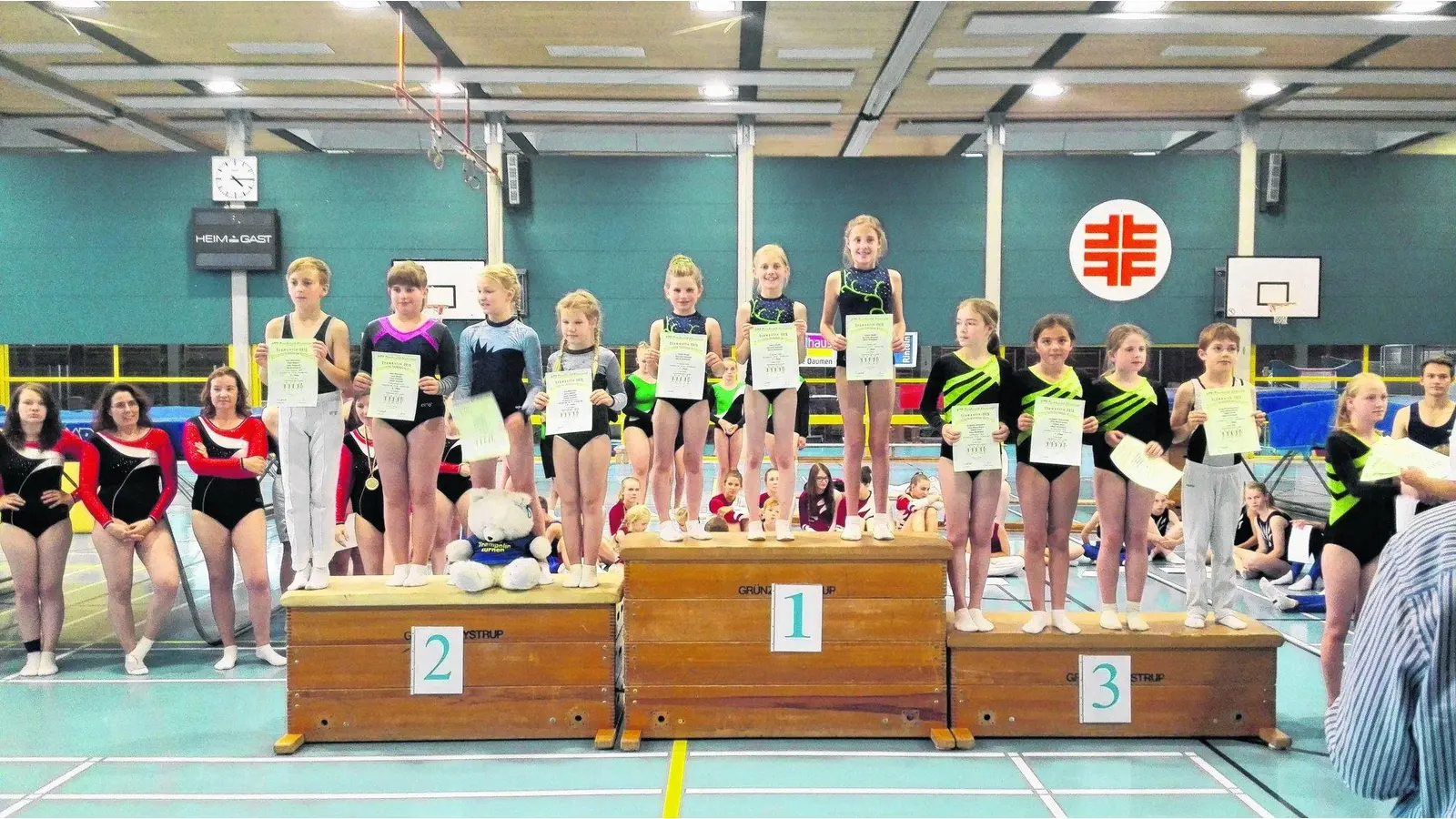 U12-Trampolin-Turnerinnen nicht zu schlagen (Foto: red)